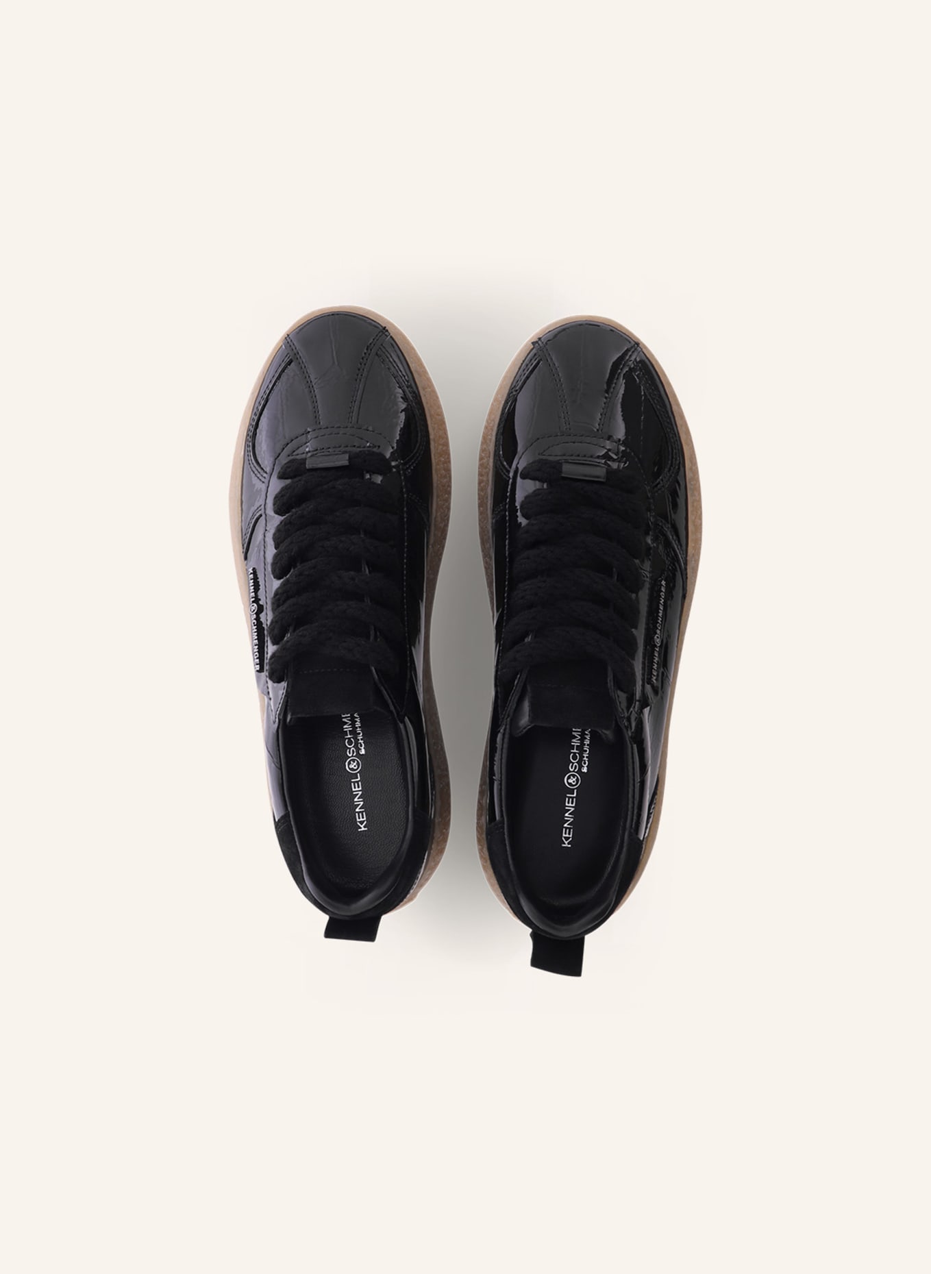 KENNEL & SCHMENGER Sneaker PIT: SCHWARZ