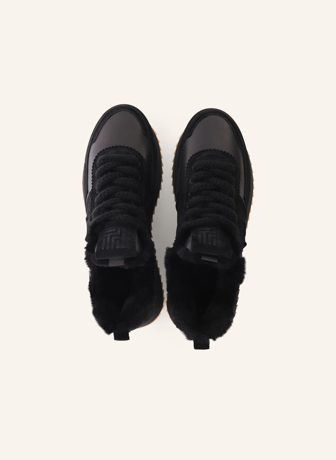 KENNEL & SCHMENGER Sneaker FLASH: SCHWARZ