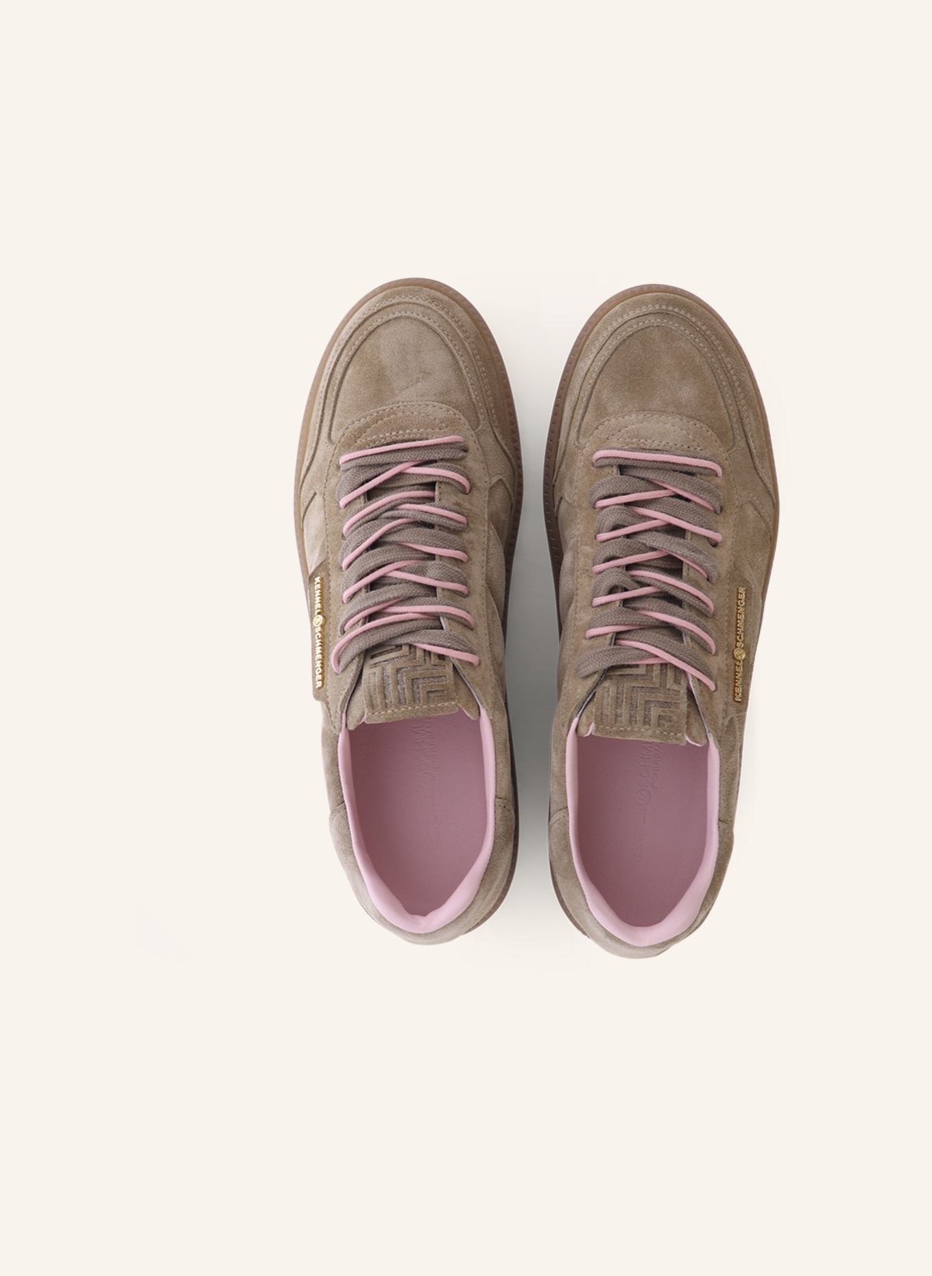 KENNEL & SCHMENGER Sneaker POP: HELLBRAUN