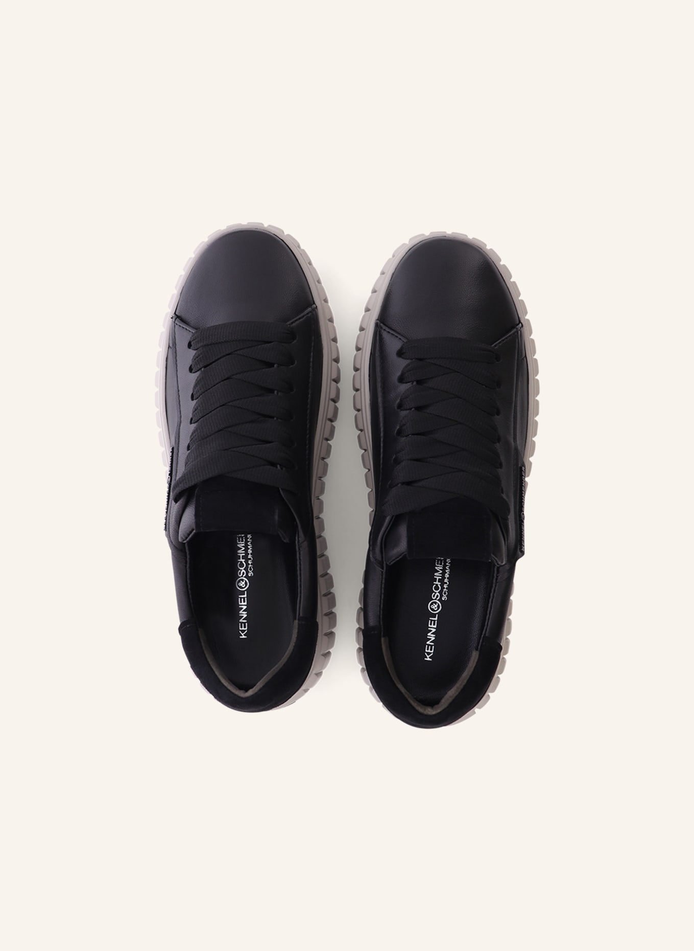 KENNEL & SCHMENGER Sneaker Zap: SCHWARZ