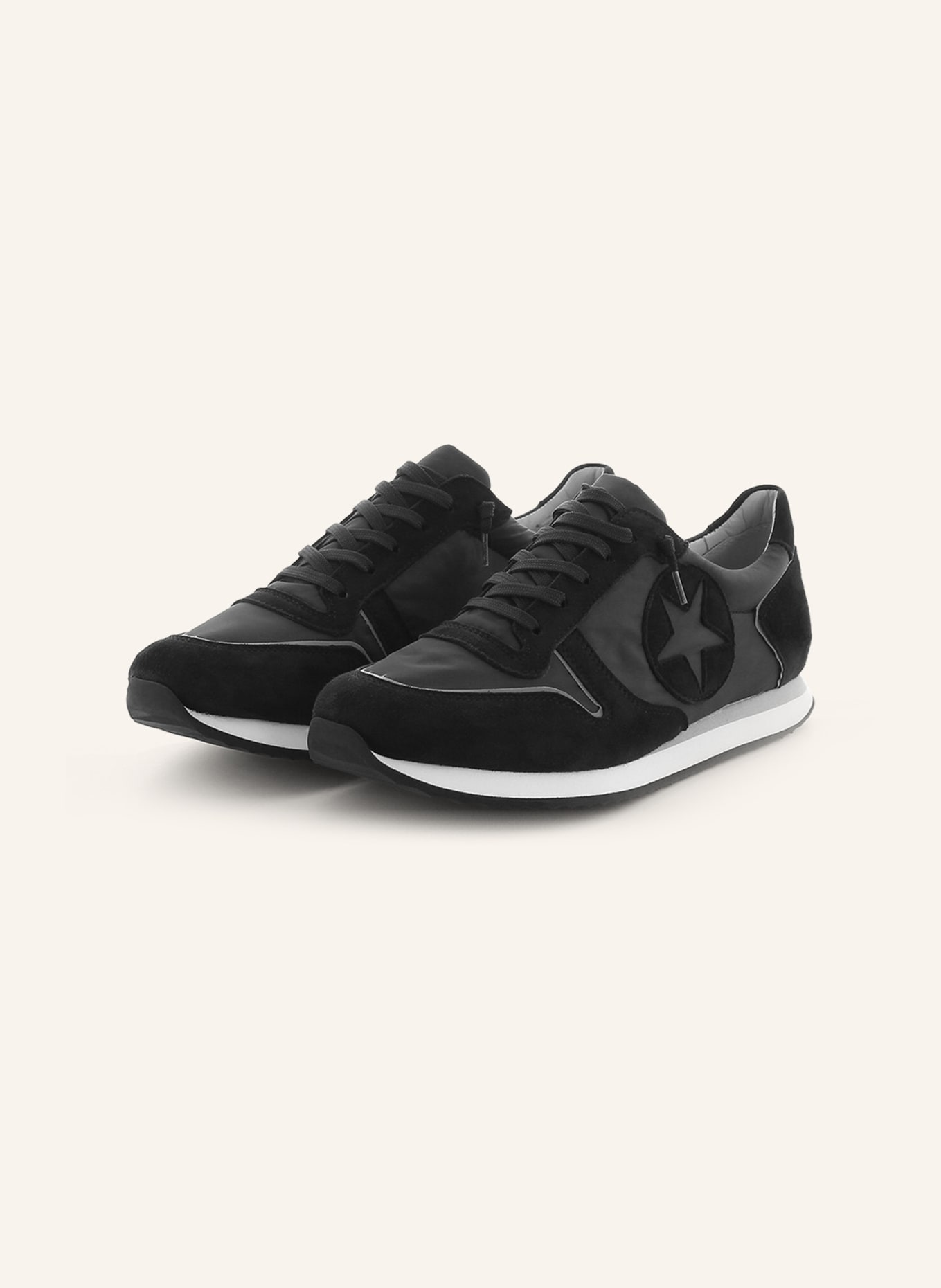 KENNEL & SCHMENGER Sneaker TRAINER: SCHWARZ