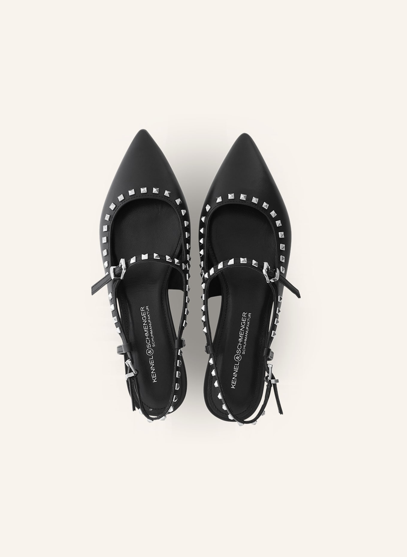 KENNEL & SCHMENGER Ballerina GRETA: SCHWARZ