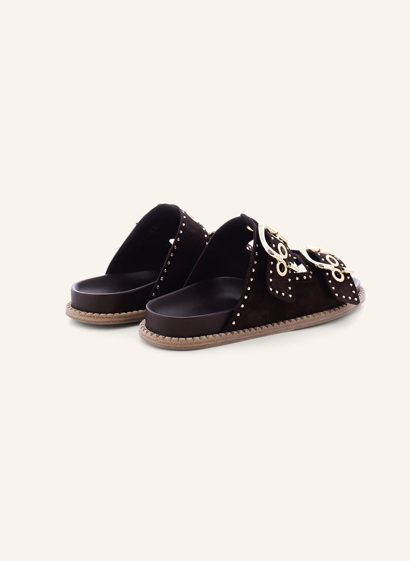 KENNEL & SCHMENGER Pantolette MIMI: DUNKELBRAUN