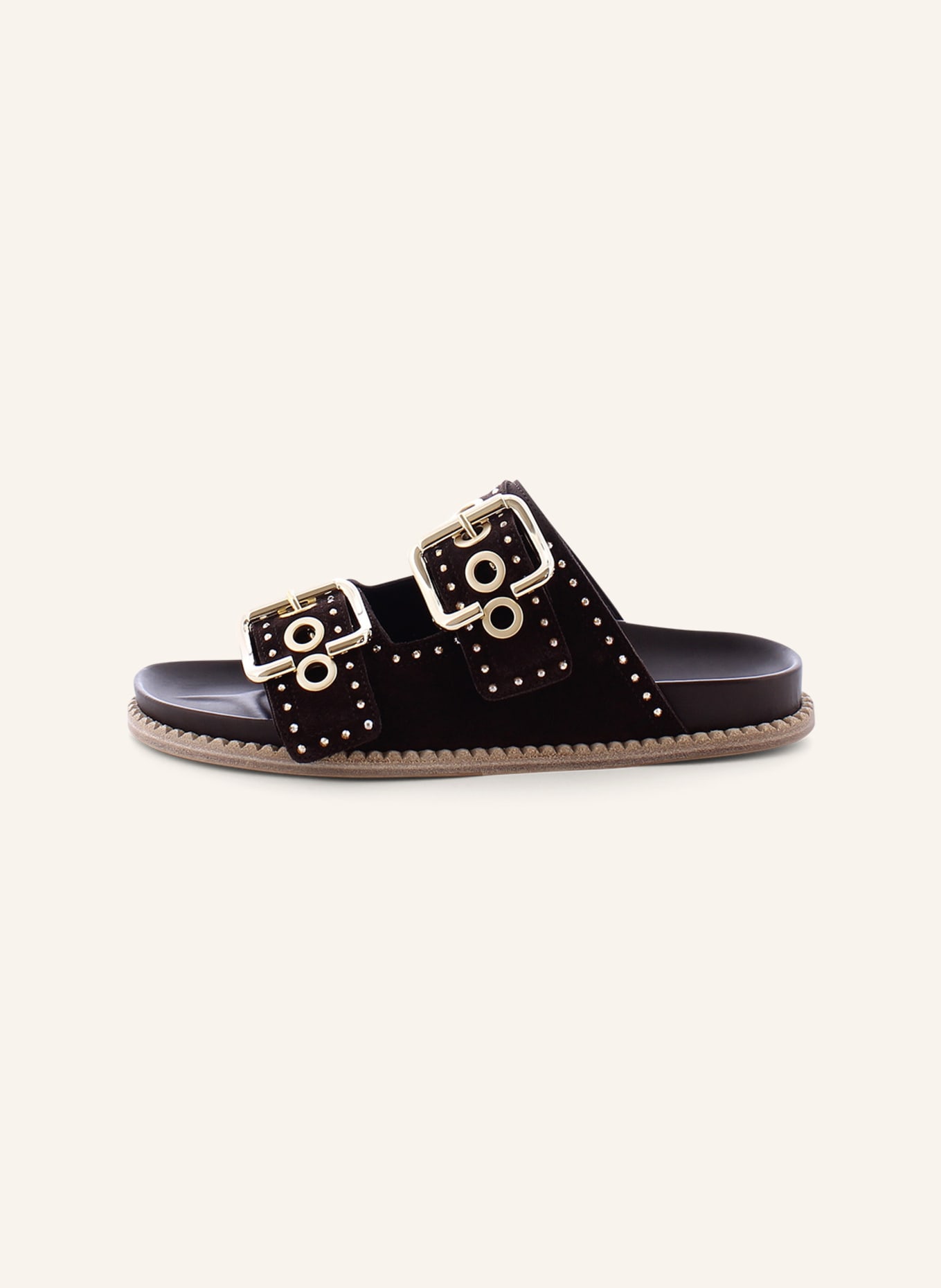 KENNEL & SCHMENGER Pantolette MIMI: DUNKELBRAUN