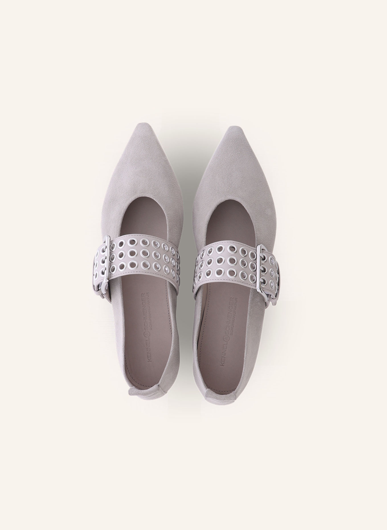 KENNEL & SCHMENGER Ballerina NIKA: HELLGRAU