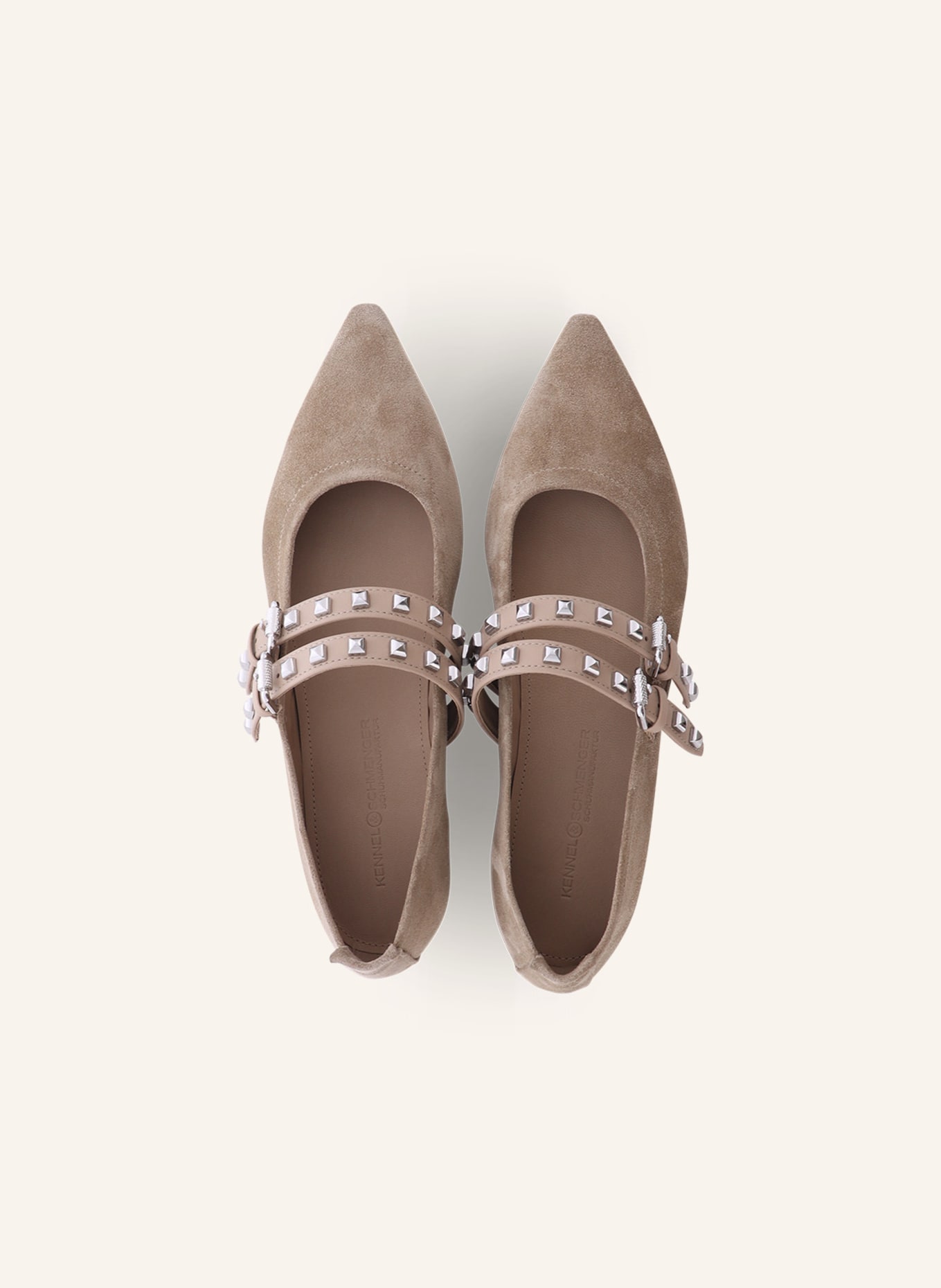 KENNEL & SCHMENGER Ballerina NIKA: HELLBRAUN