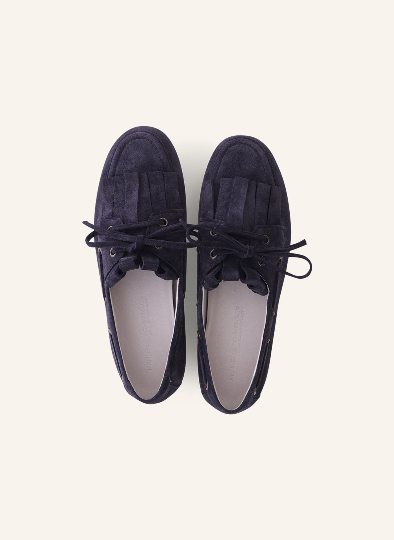 KENNEL & SCHMENGER Loafer DROP: DUNKELBLAU