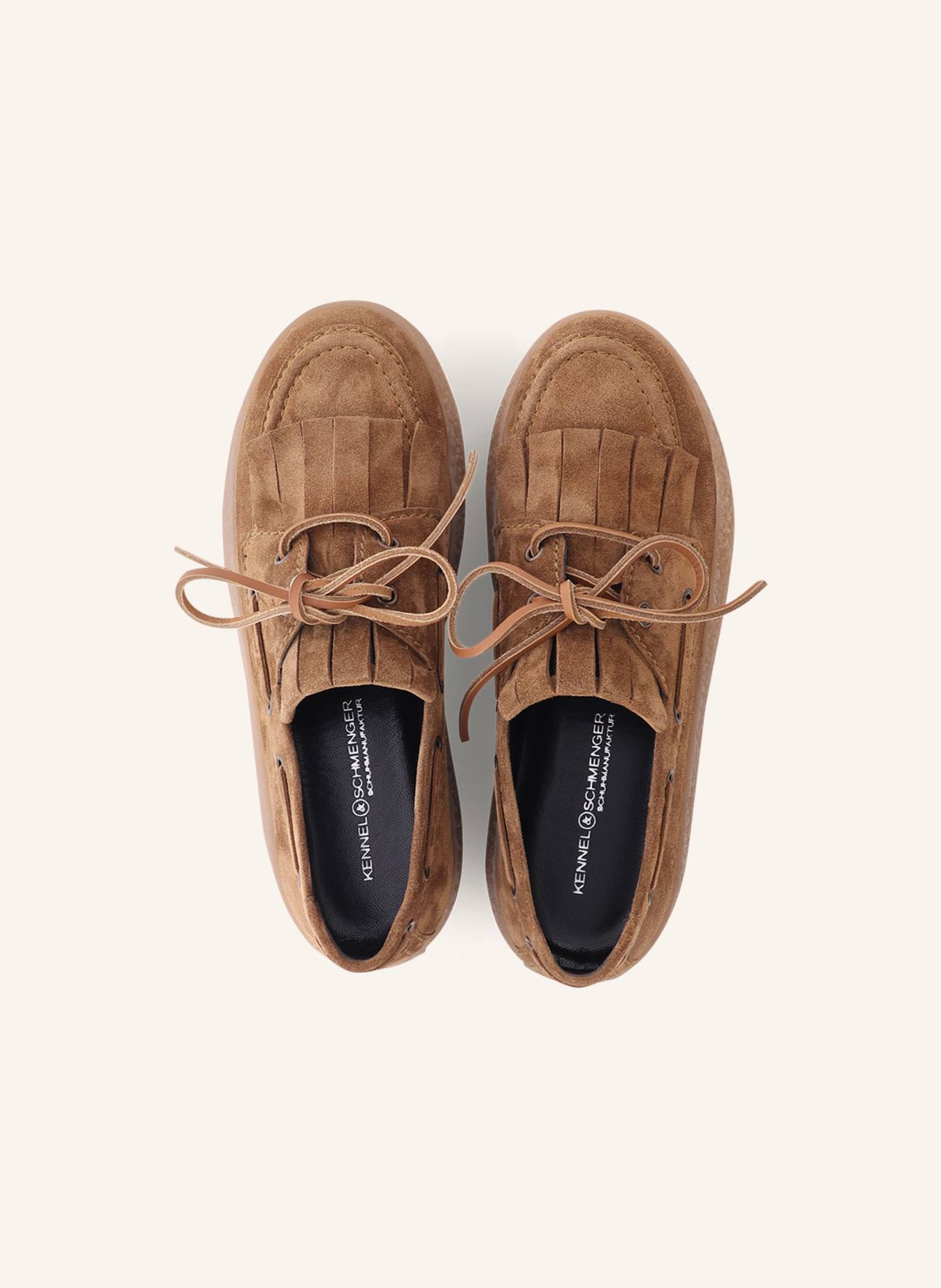 KENNEL & SCHMENGER Loafer PIT: HELLBRAUN