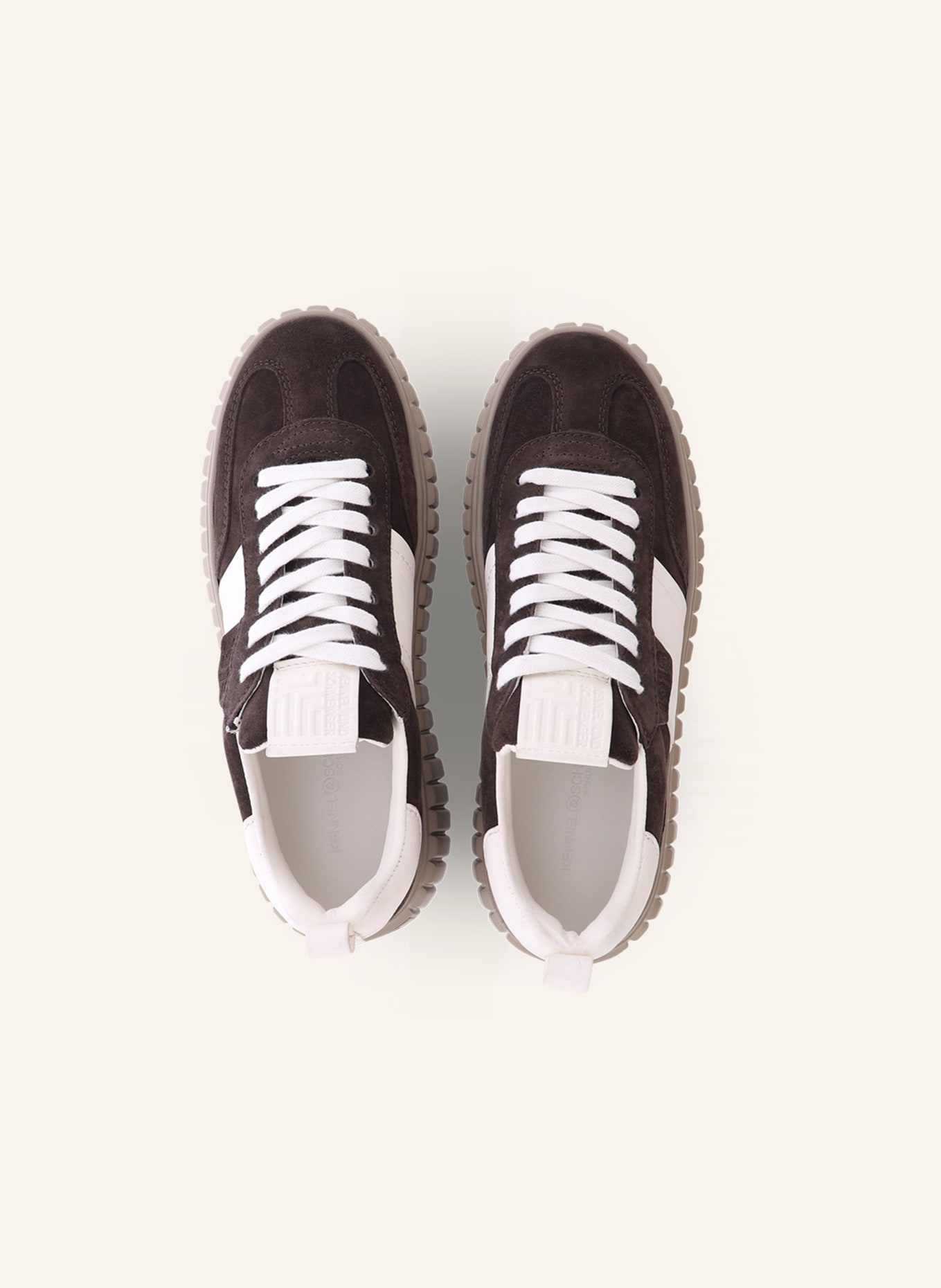 KENNEL & SCHMENGER Sneaker ZAP: BRAUN