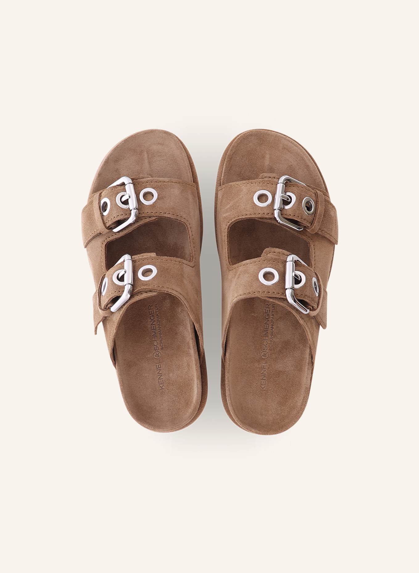 KENNEL & SCHMENGER Pantolette YOKO: COGNAC