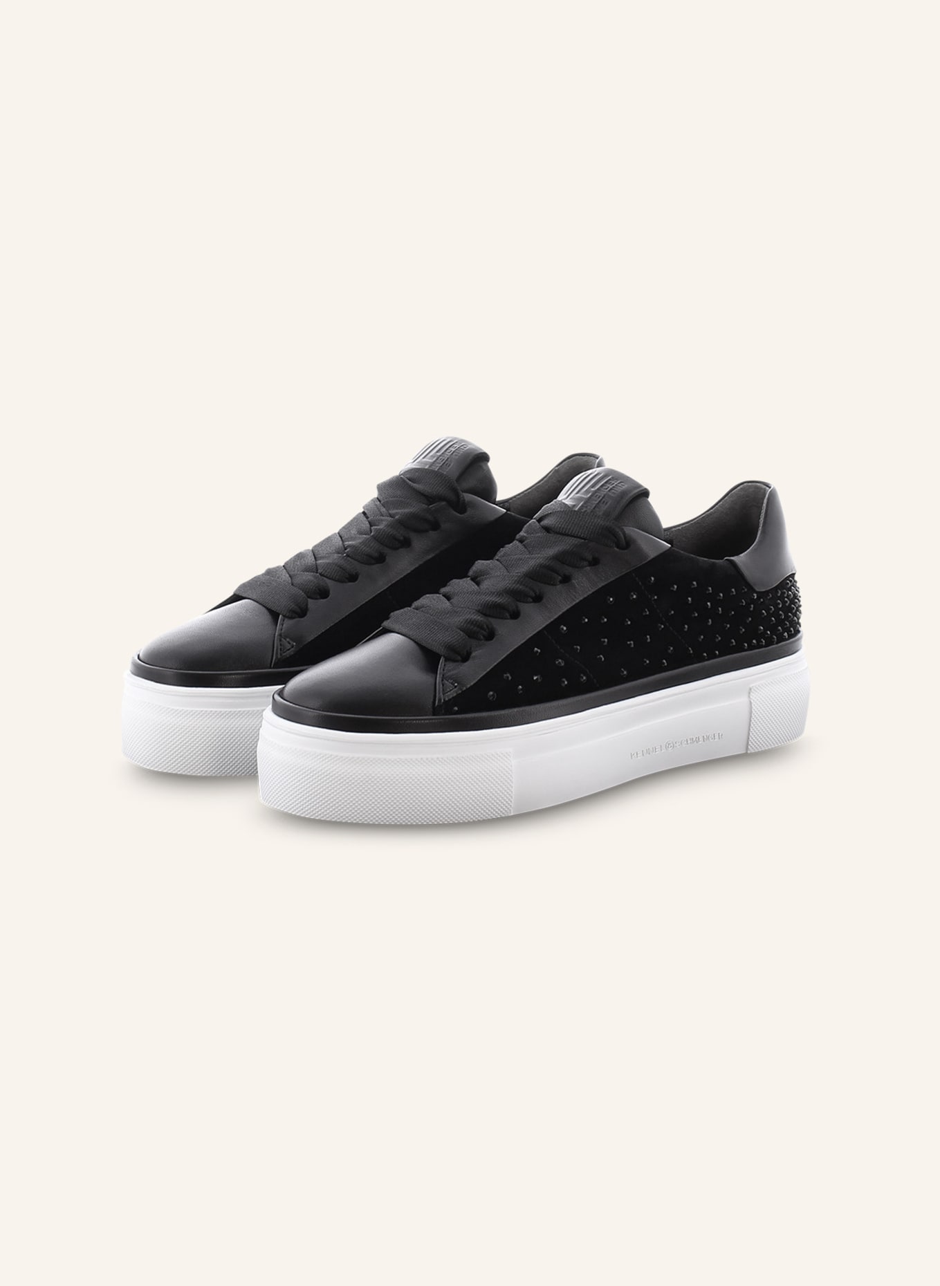 KENNEL & SCHMENGER Sneaker FIX: SCHWARZ