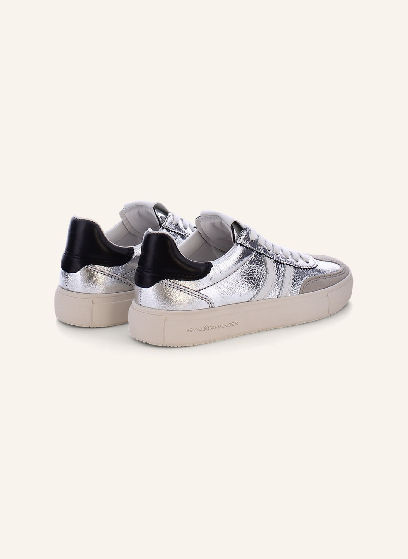KENNEL & SCHMENGER Sneaker LENI: SILBER