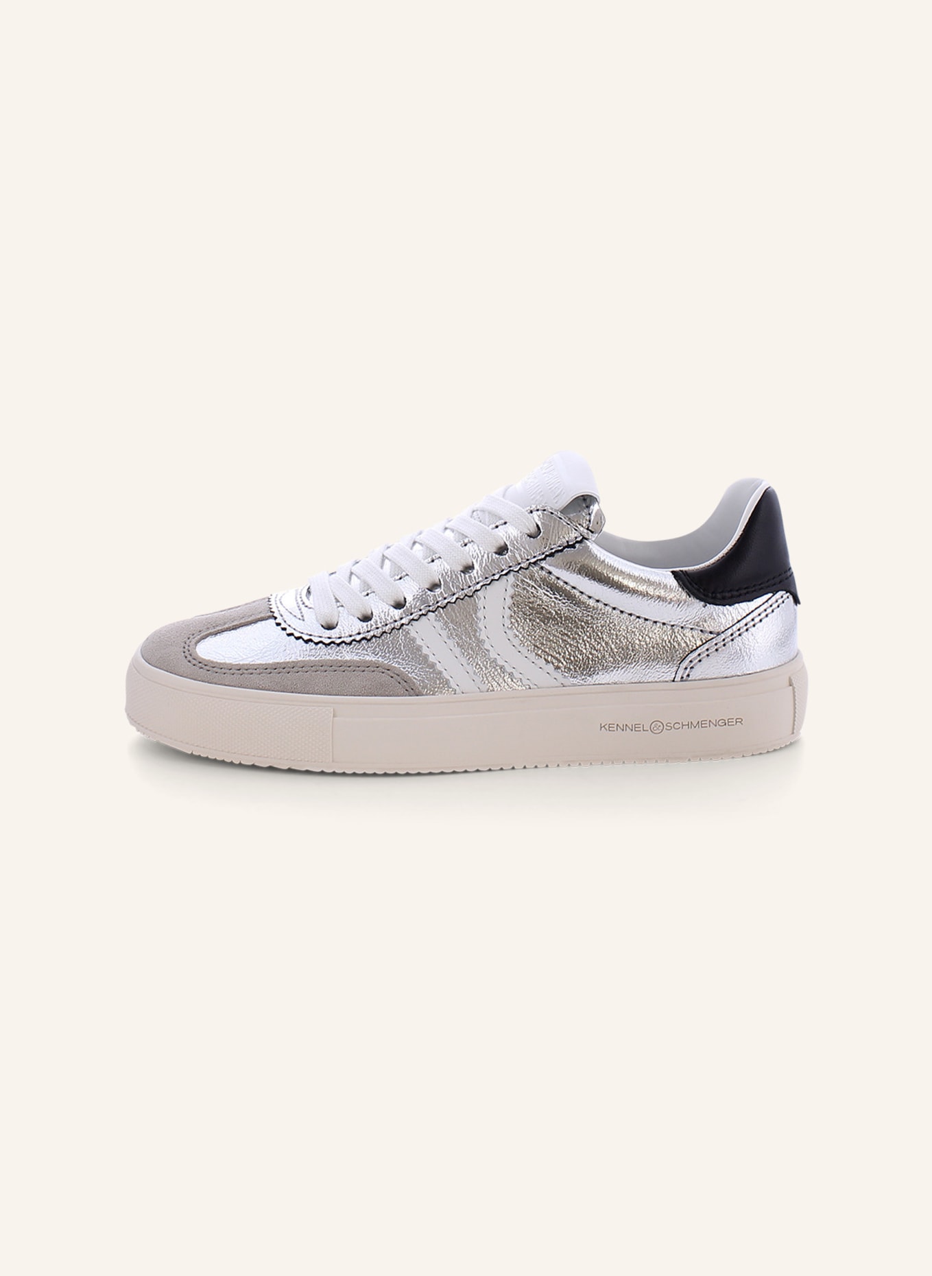 KENNEL & SCHMENGER Sneaker LENI: SILBER