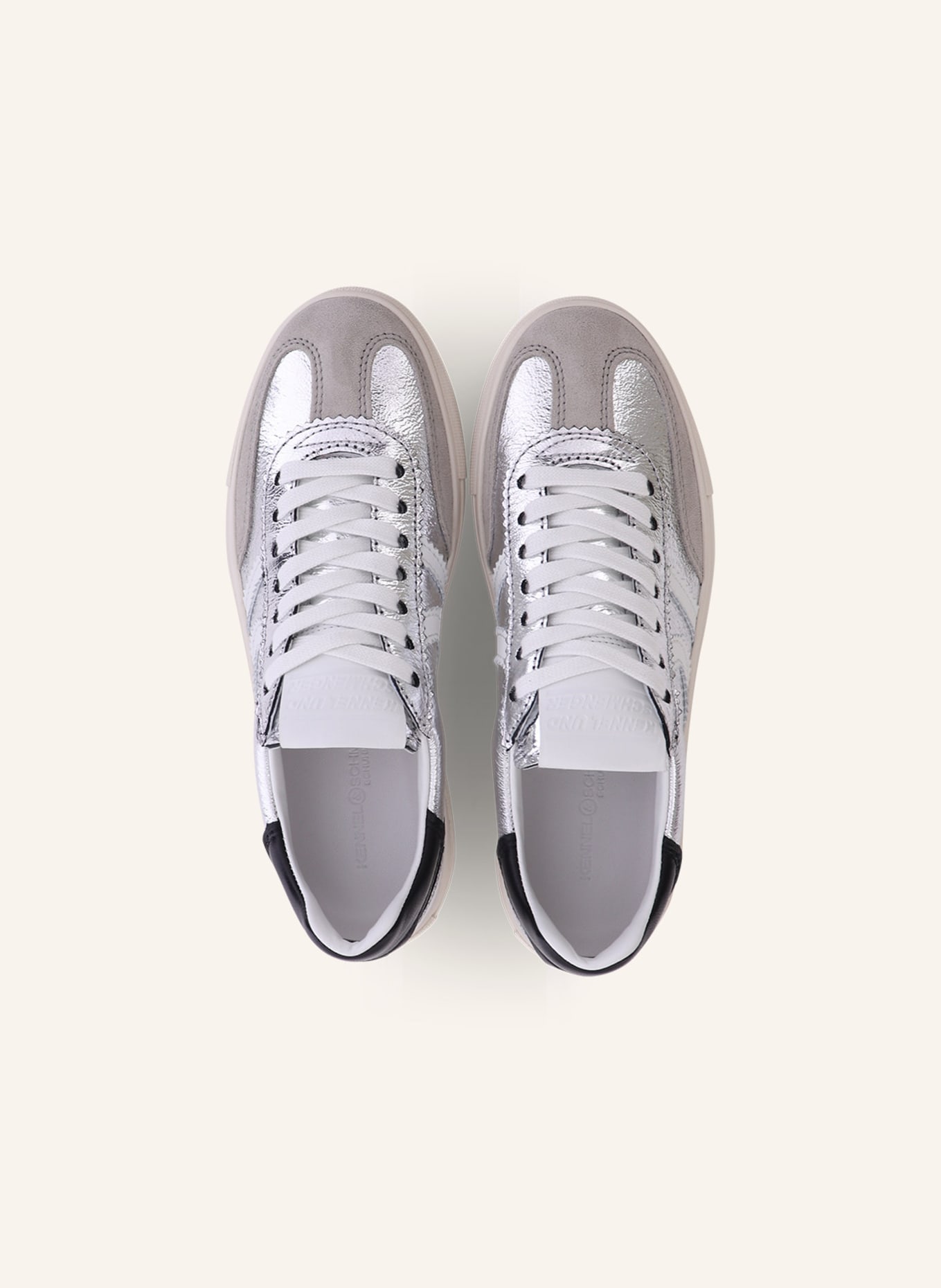 KENNEL & SCHMENGER Sneaker LENI: SILBER