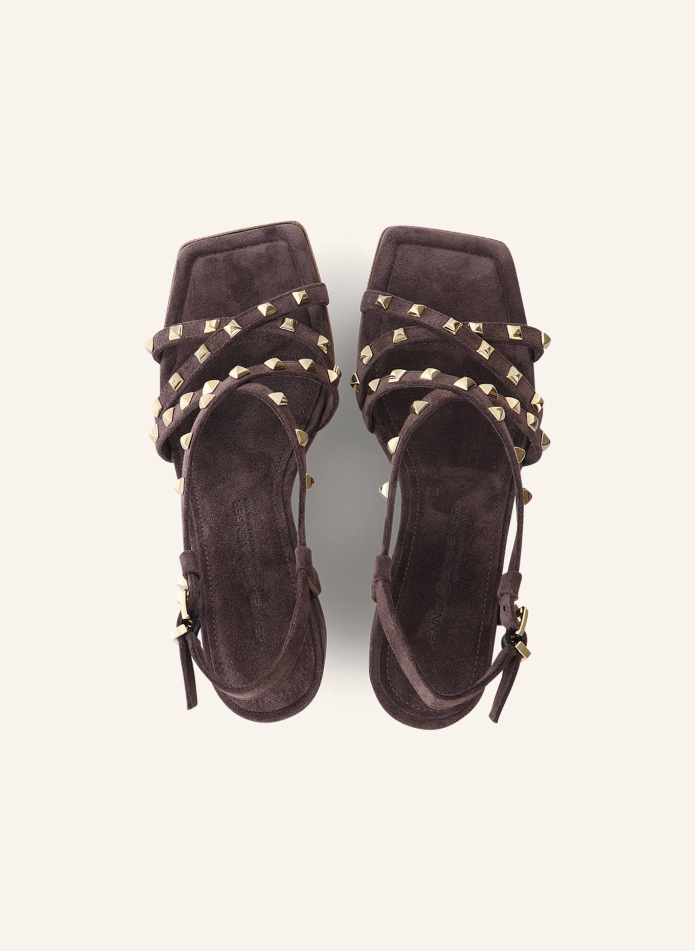 KENNEL & SCHMENGER Sandale DANA: DUNKELBRAUN