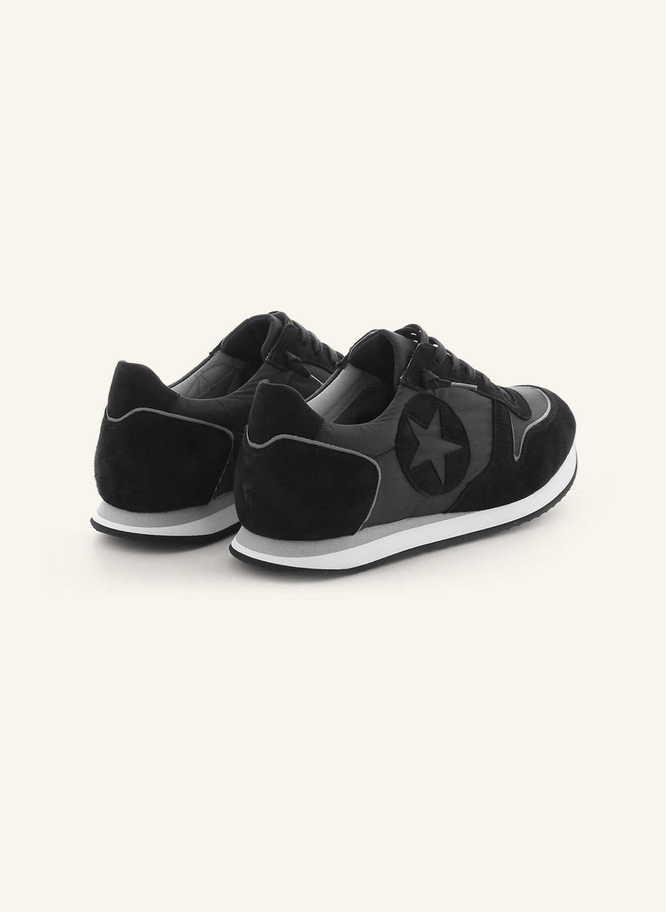 KENNEL & SCHMENGER Sneaker TRAINER: SCHWARZ