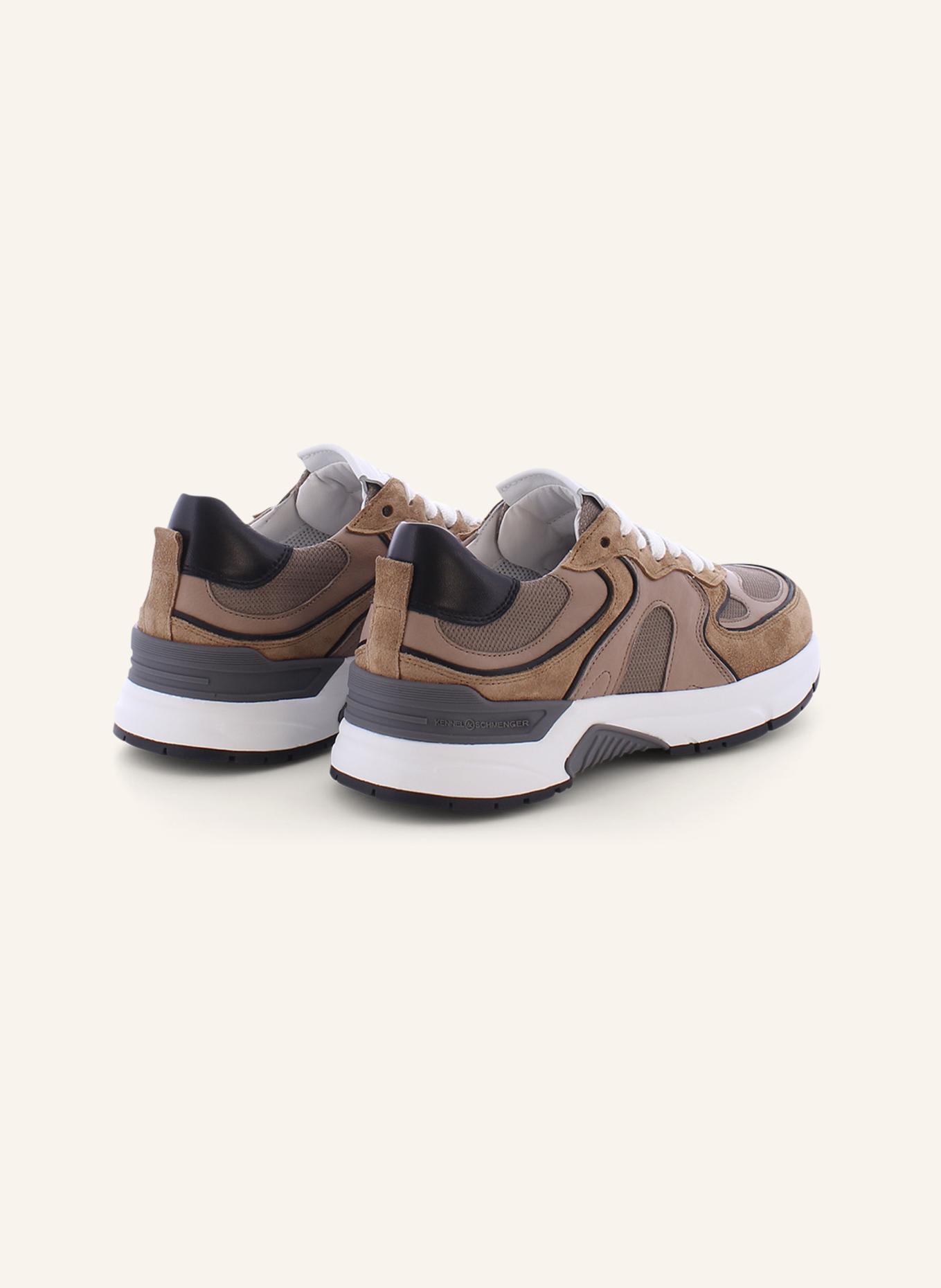 KENNEL & SCHMENGER Sneaker KROKO: BRAUN