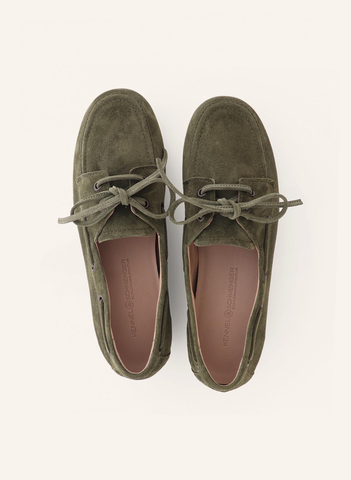 KENNEL & SCHMENGER Loafer DROP: OLIV