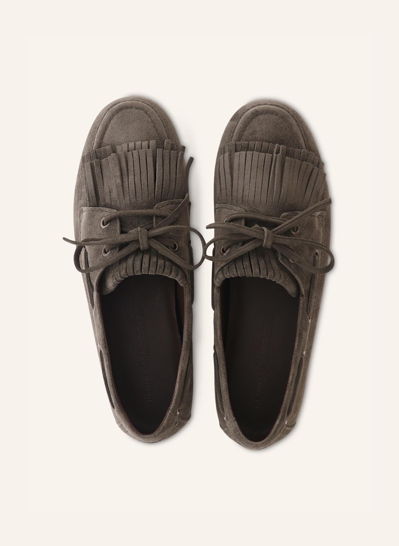 KENNEL & SCHMENGER Loafer DROP: DUNKELGRÜN