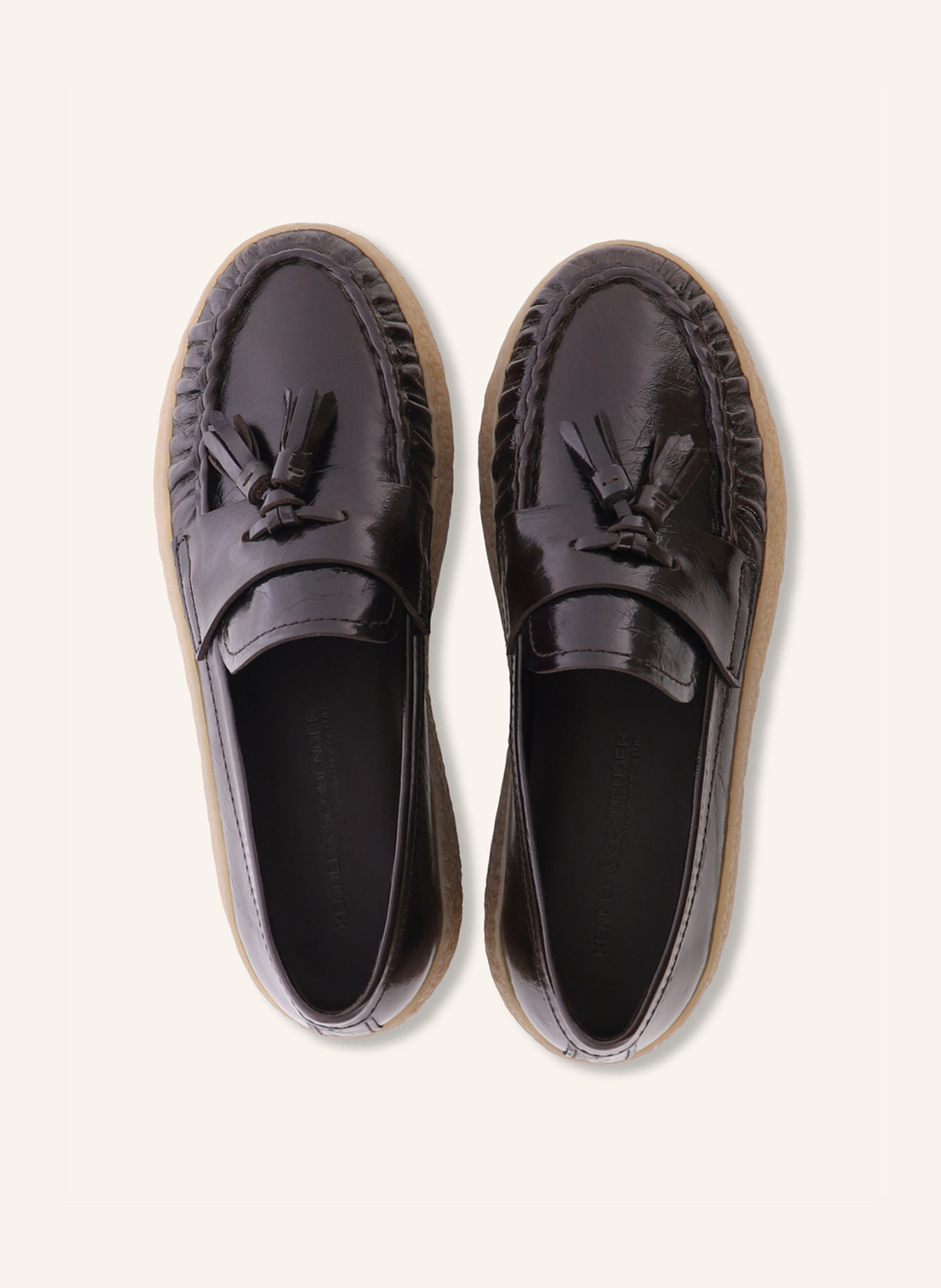 KENNEL & SCHMENGER Loafer PIT: DUNKELBRAUN
