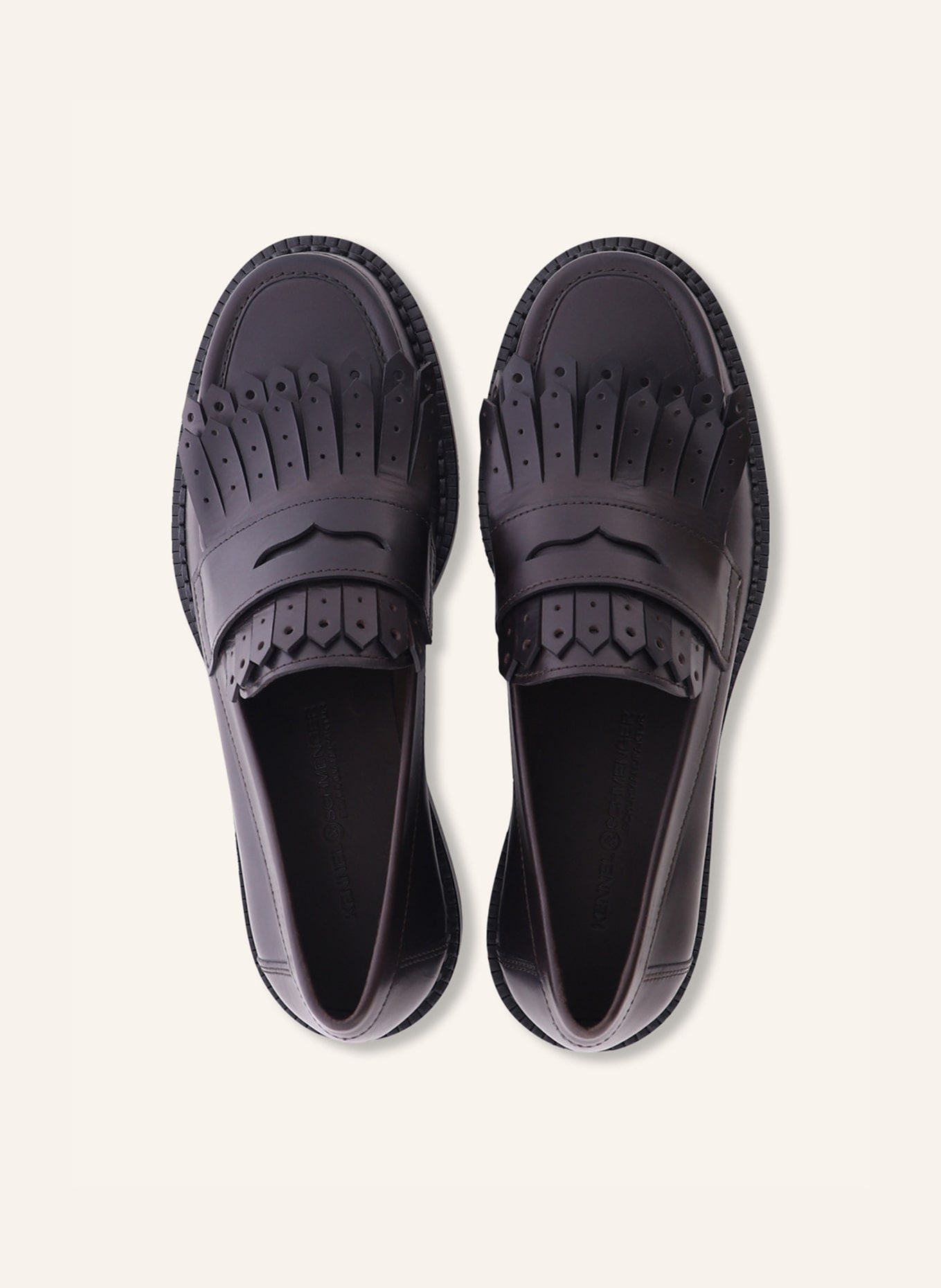 KENNEL & SCHMENGER Loafer APRIL: DUNKELBRAUN