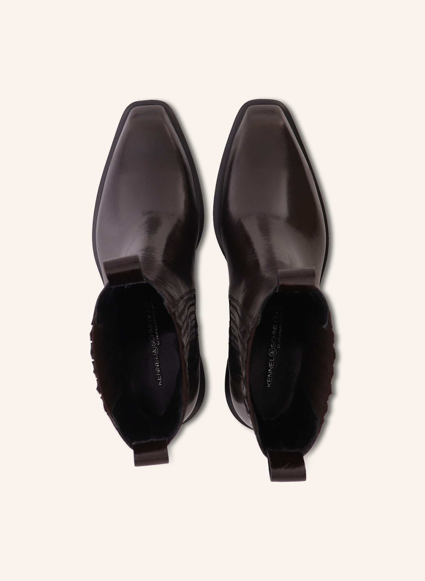 KENNEL & SCHMENGER Stiefelette RAY: DUNKELBRAUN