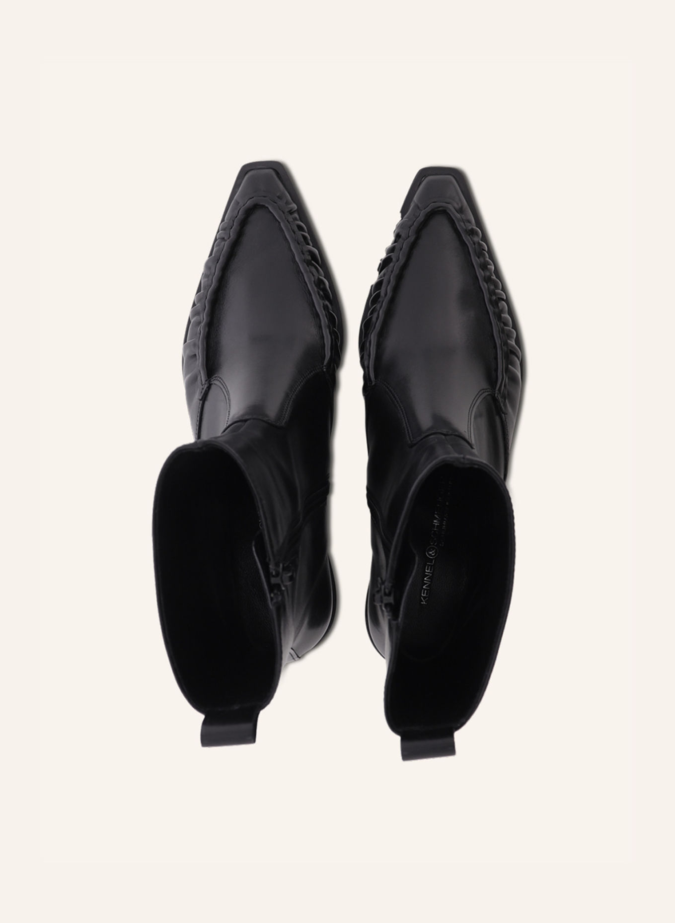 KENNEL & SCHMENGER Stiefelette CALLA: SCHWARZ