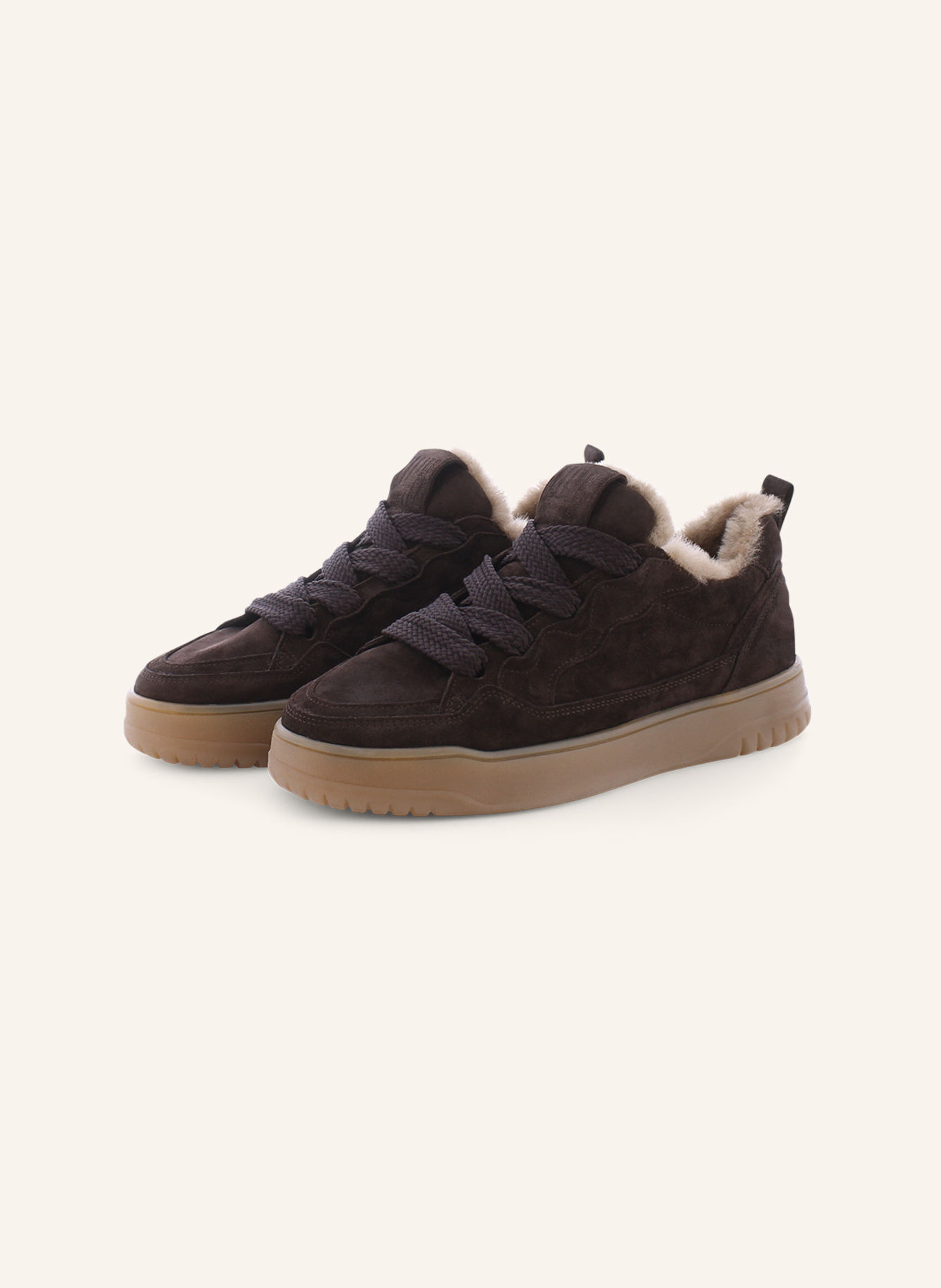 KENNEL & SCHMENGER Sneaker GAZ: DUNKELBRAUN