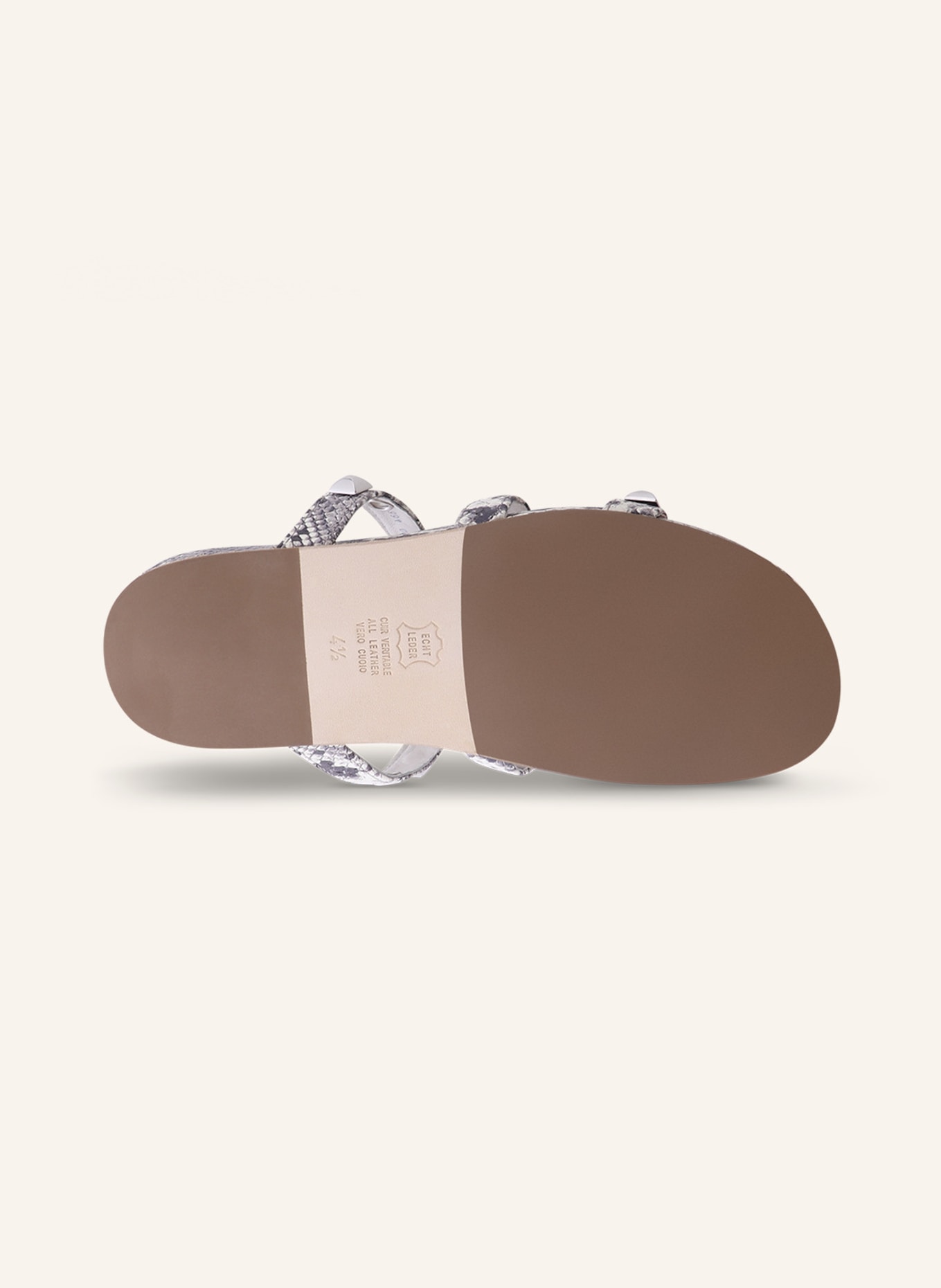 KENNEL & SCHMENGER Pantolette LOVE: BEIGE