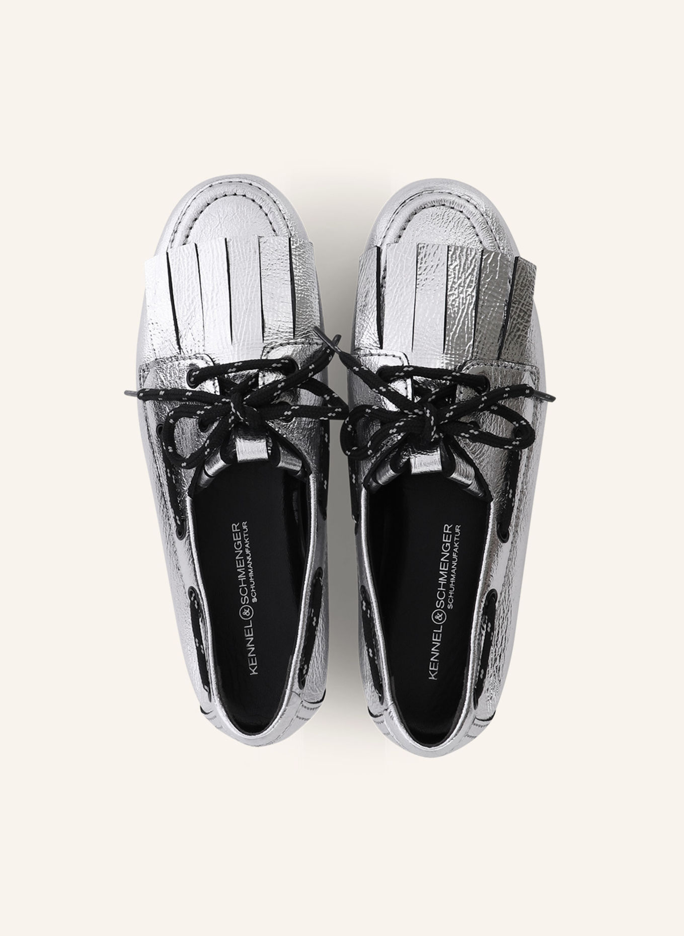 KENNEL & SCHMENGER Loafer DROP: SILBER