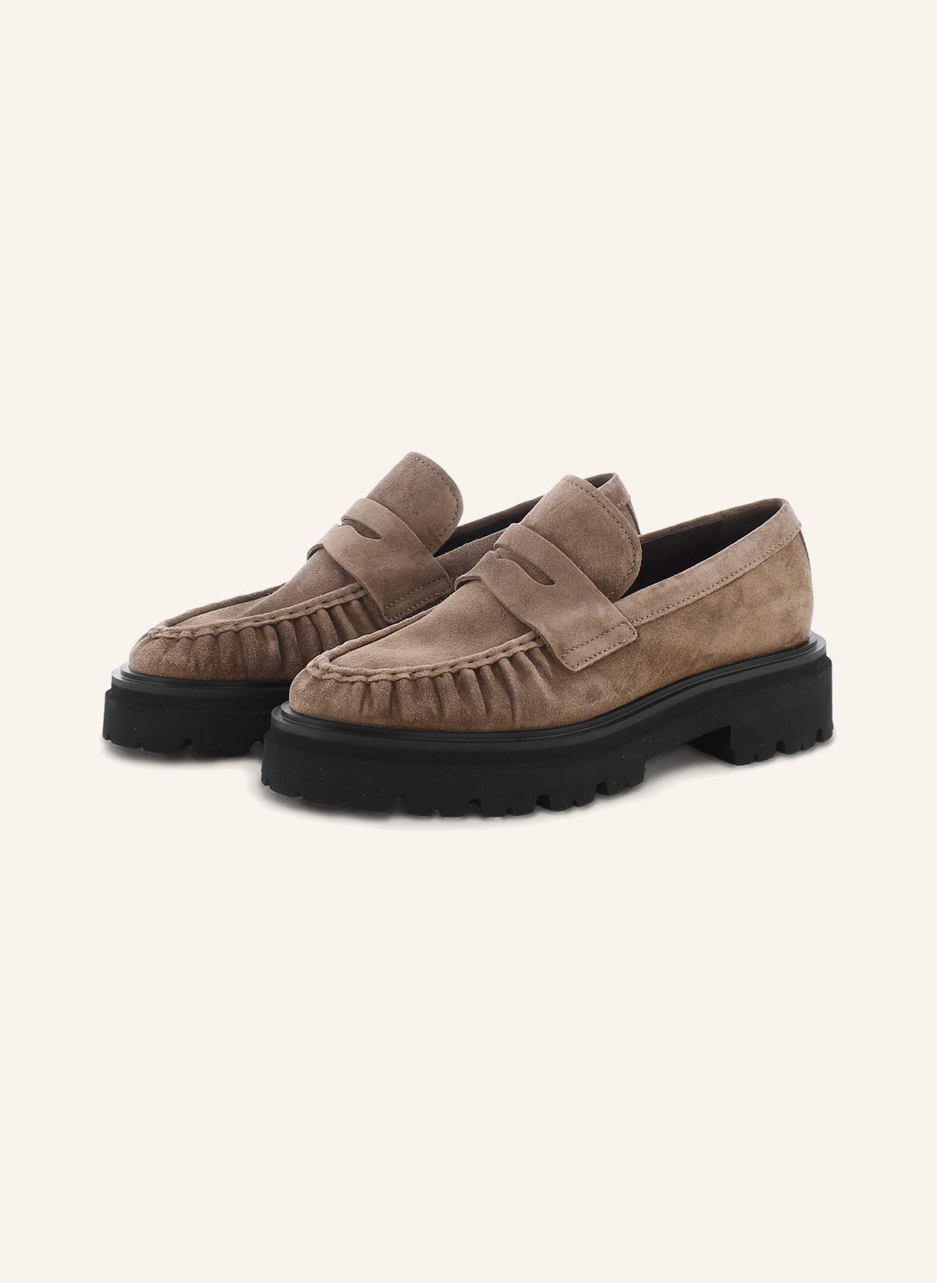 KENNEL & SCHMENGER Loafer BELL: BRAUN