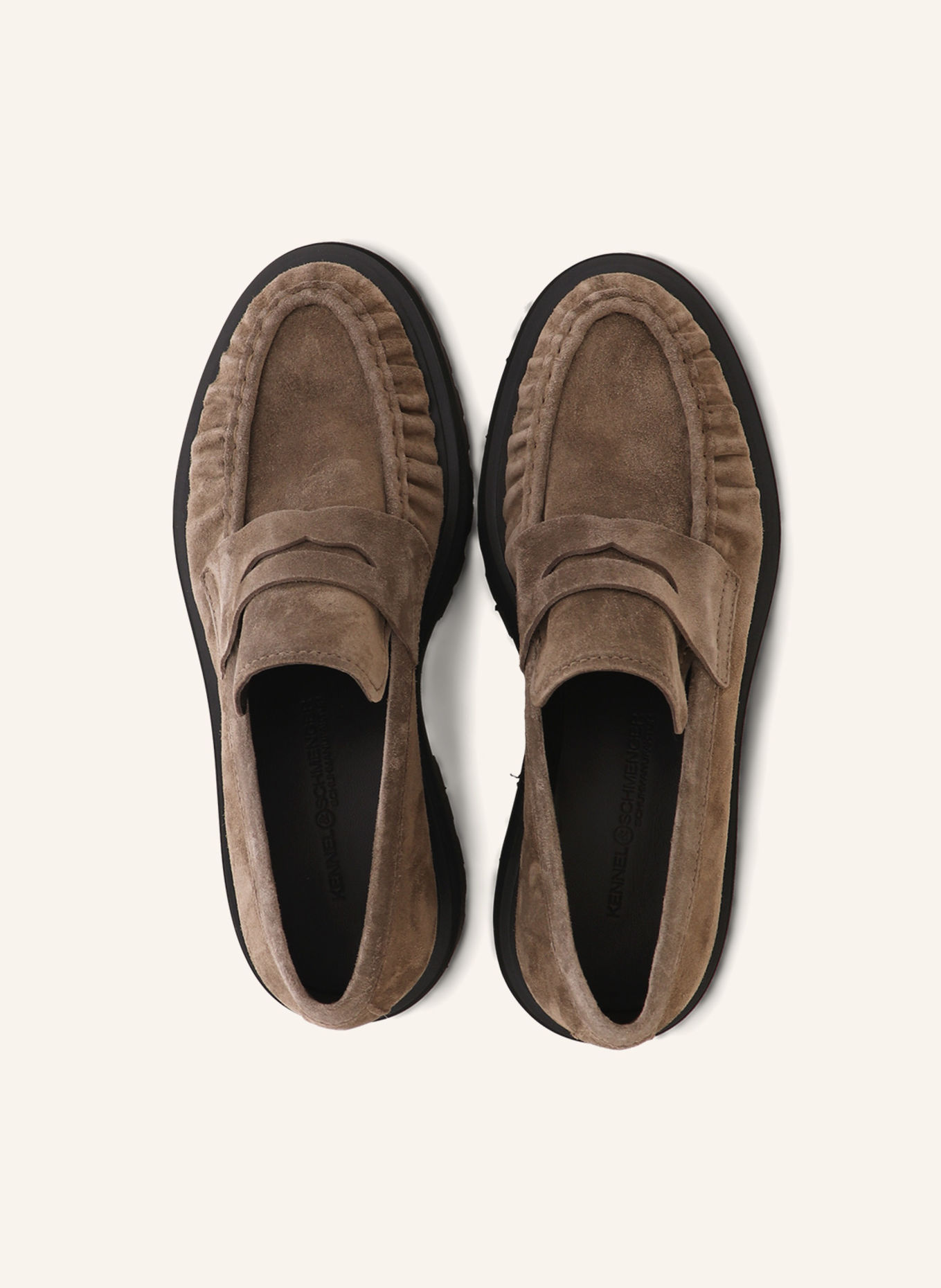 KENNEL & SCHMENGER Loafer BELL: BRAUN