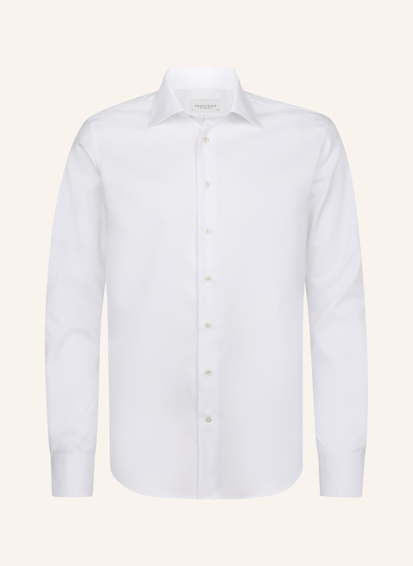 PROFUOMO Hemd Slim Fit: WEISS