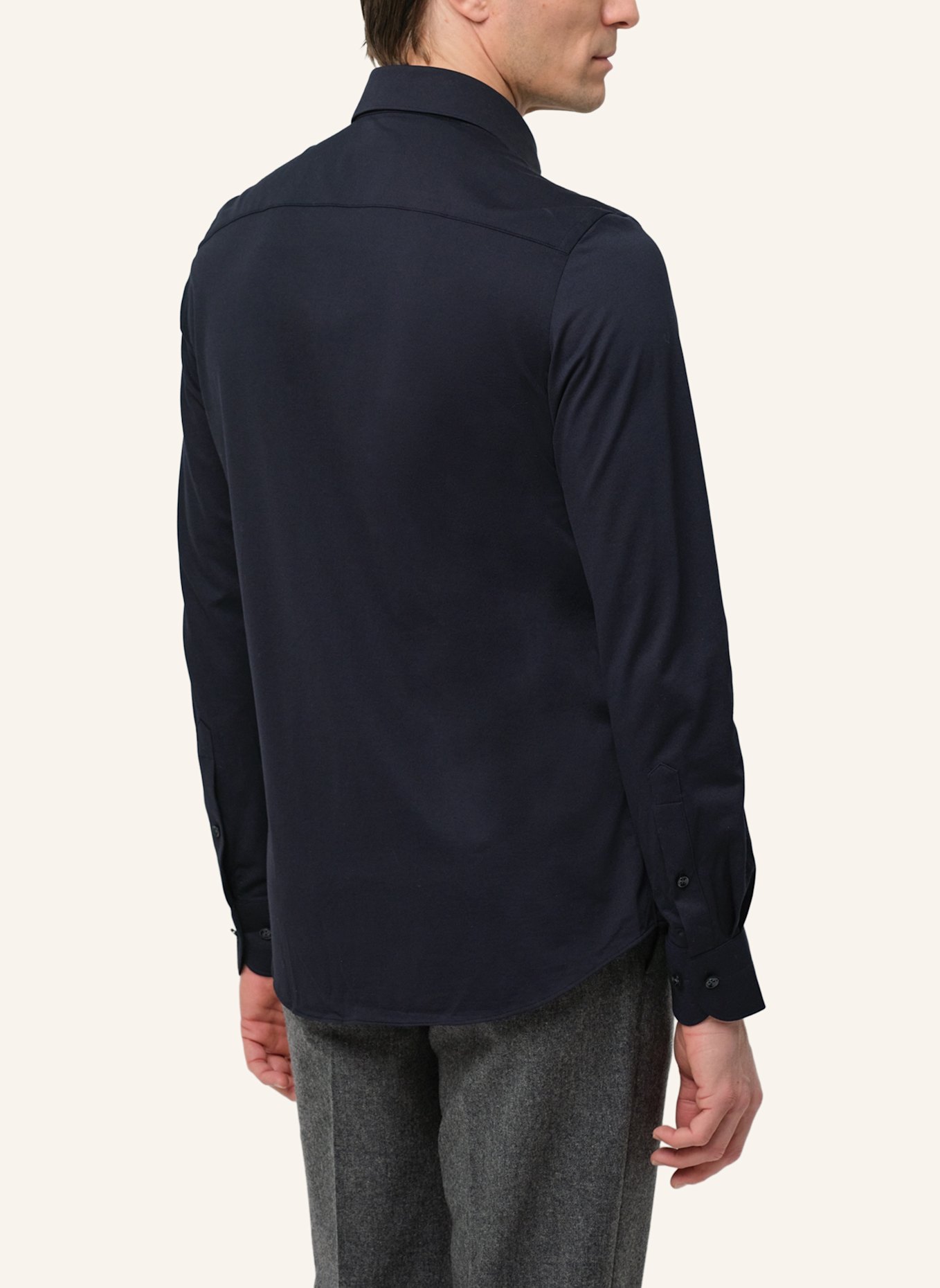 PROFUOMO Hemd Slim Fit: DUNKELBLAU