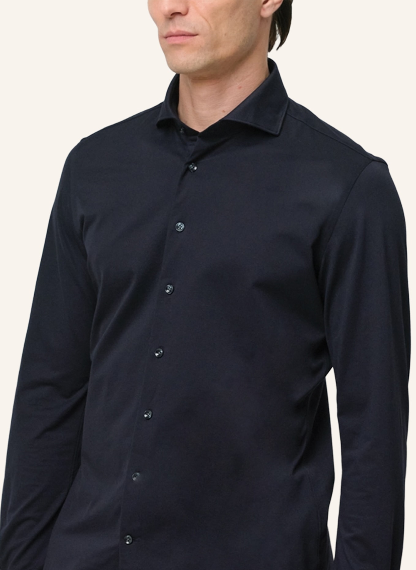PROFUOMO Hemd Slim Fit: DUNKELBLAU