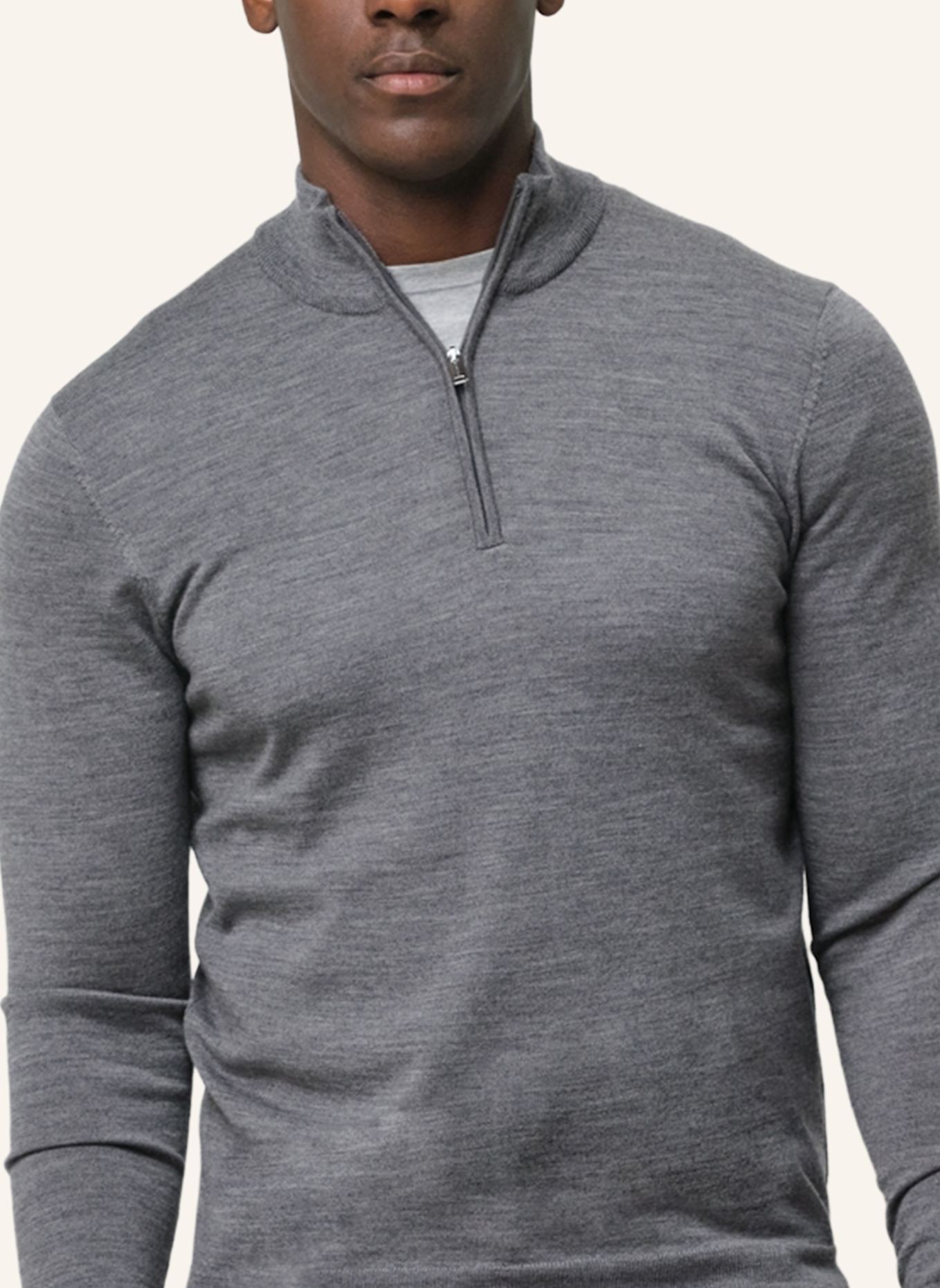 PROFUOMO Herren Troyer: GRAU