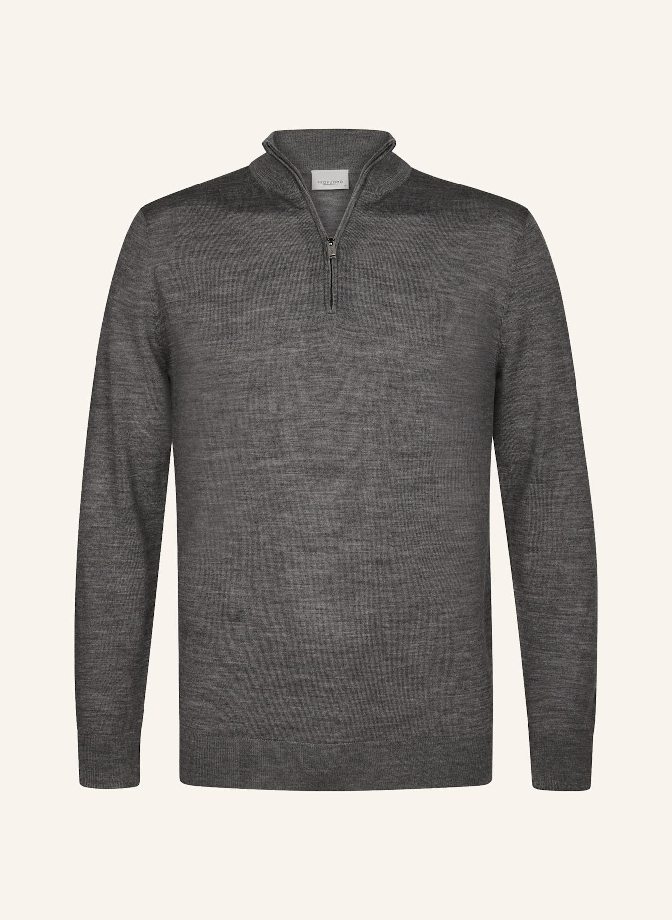 PROFUOMO Herren Troyer: GRAU