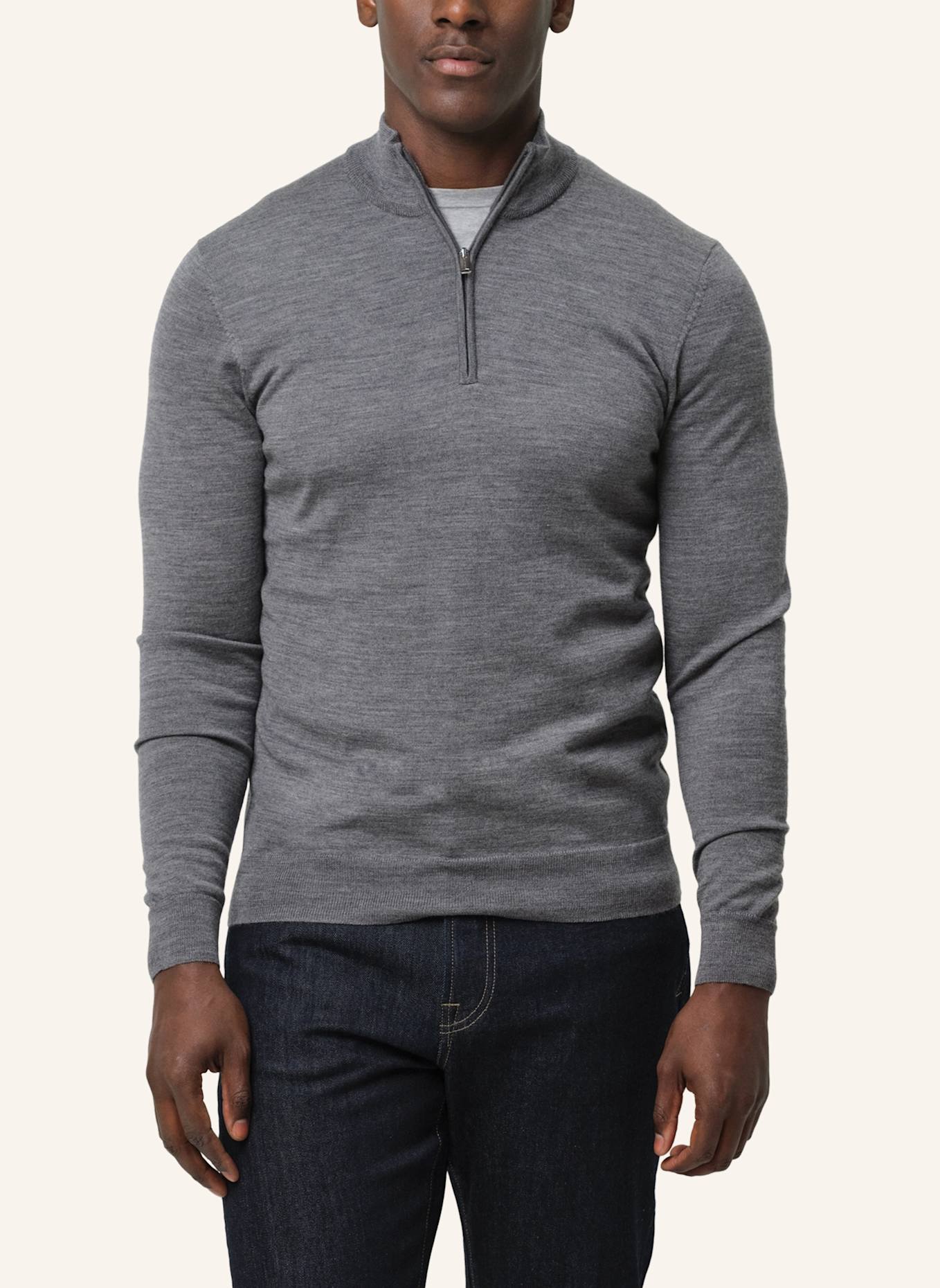 PROFUOMO Herren Troyer: GRAU