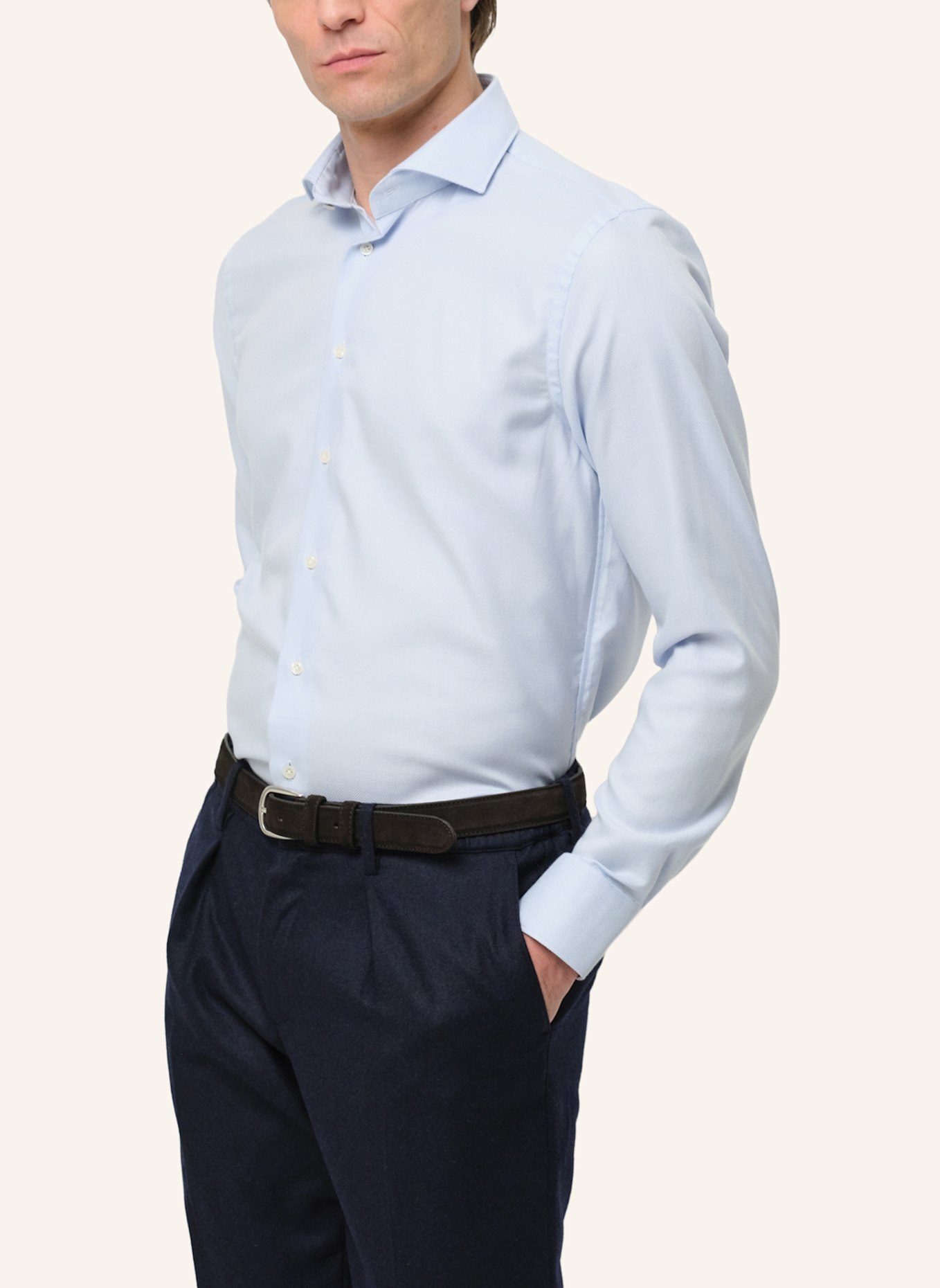 PROFUOMO Hemd Slim Fit: BLAU