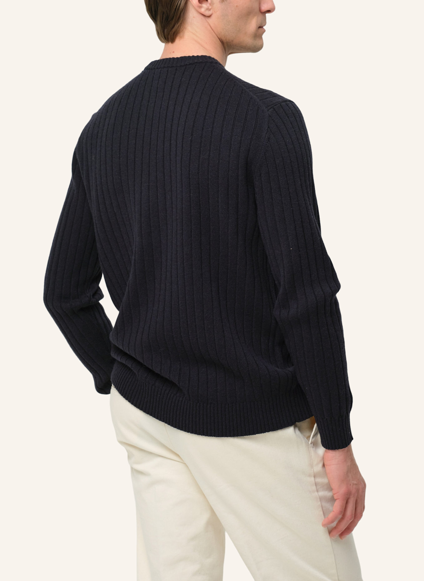 PROFUOMO Herren Pullover: BLAU