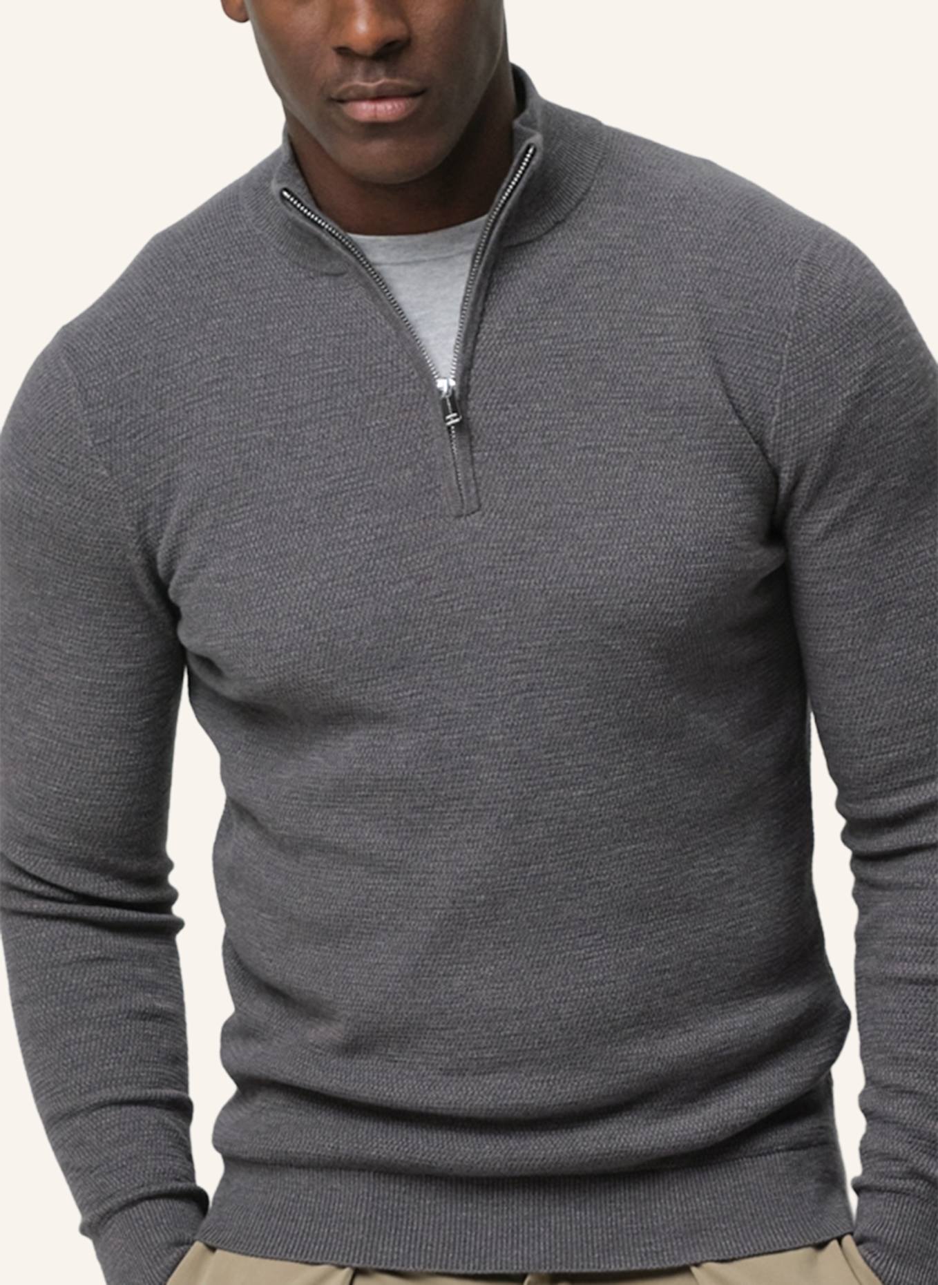 PROFUOMO Herren Troyer: GRAU