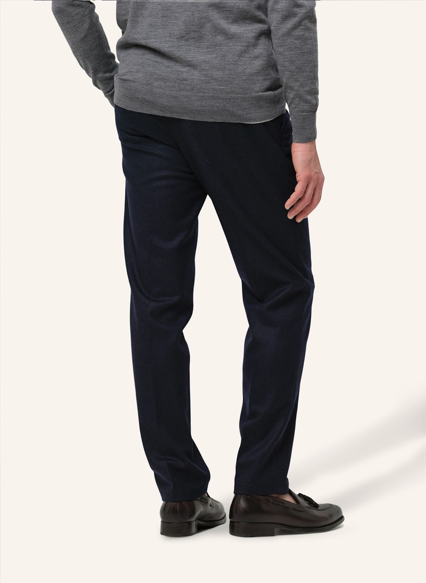 PROFUOMO Chino hose: DUNKELBLAU