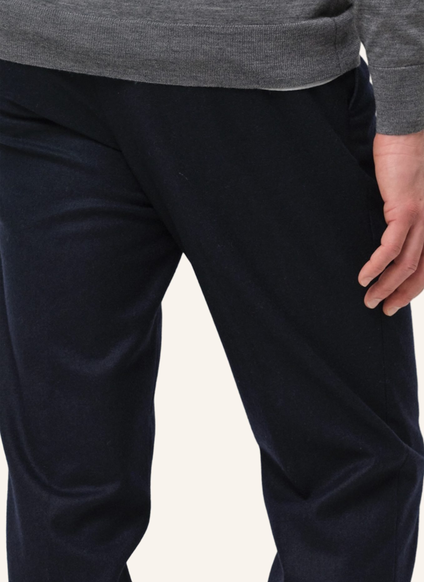 PROFUOMO Chino hose: DUNKELBLAU