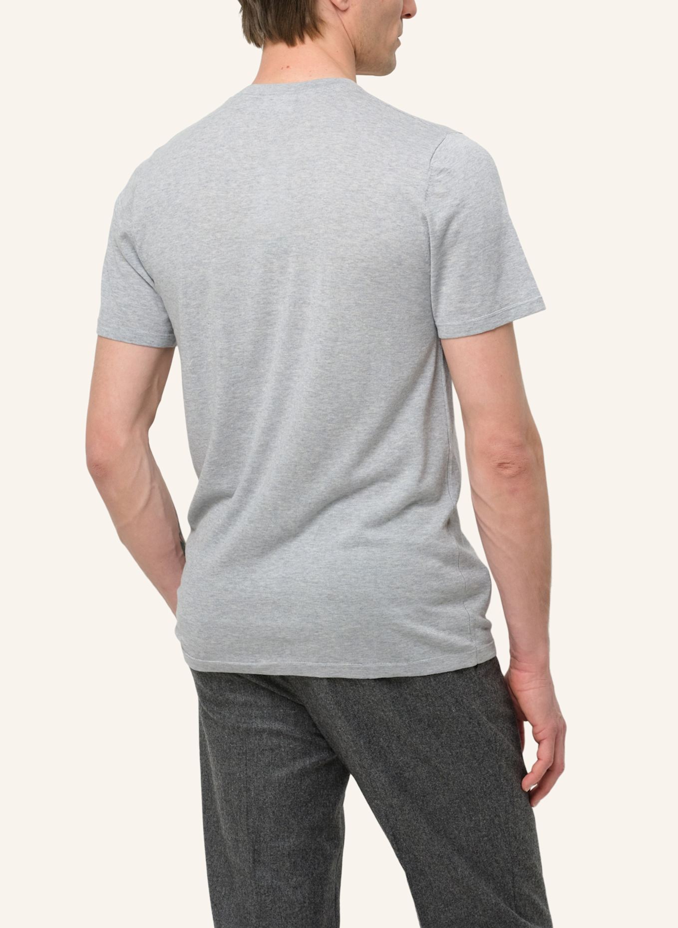 PROFUOMO T-Shirt kurzarm: GRAU
