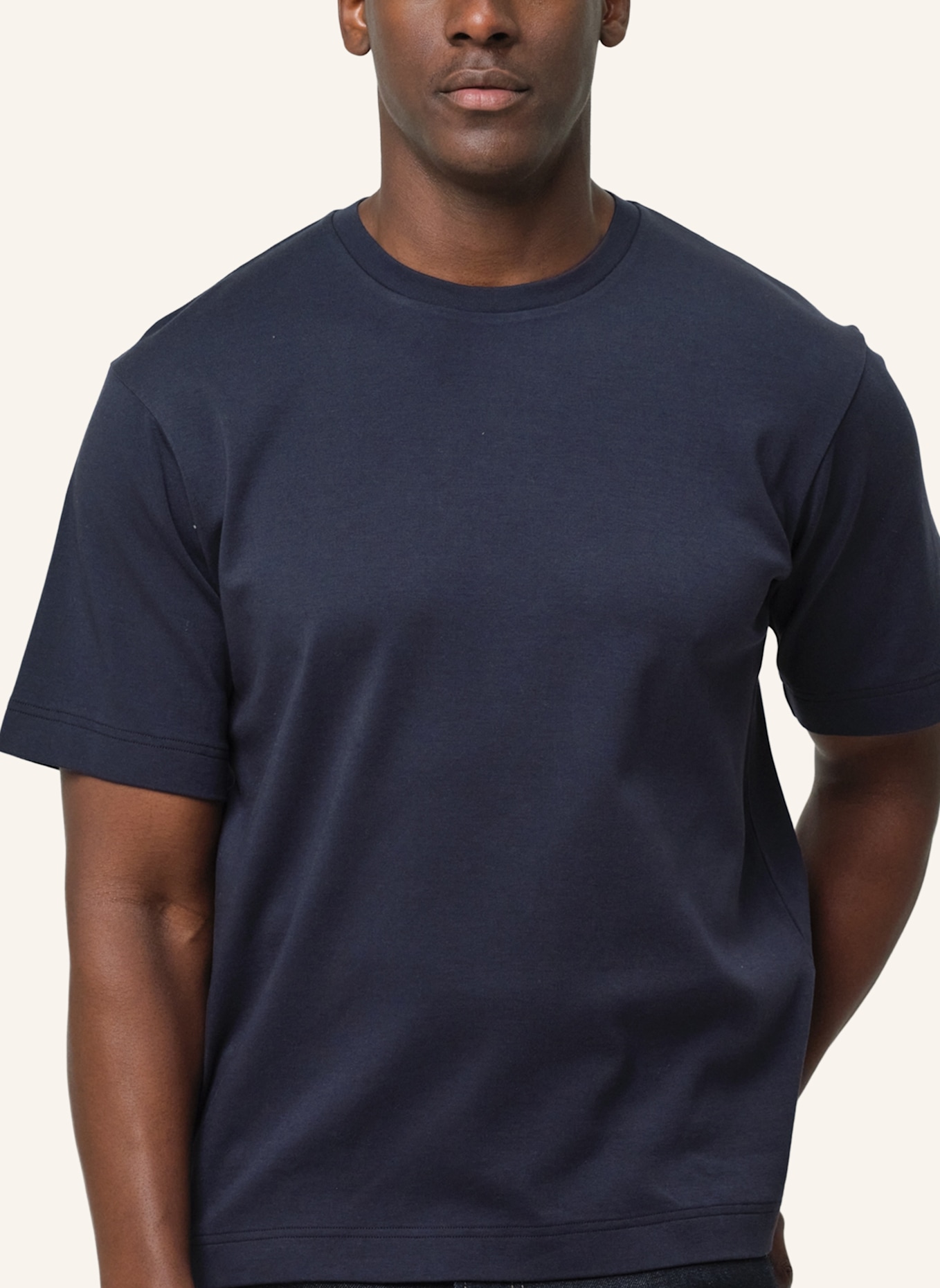 PROFUOMO T-Shirt kurzarm: BLAU