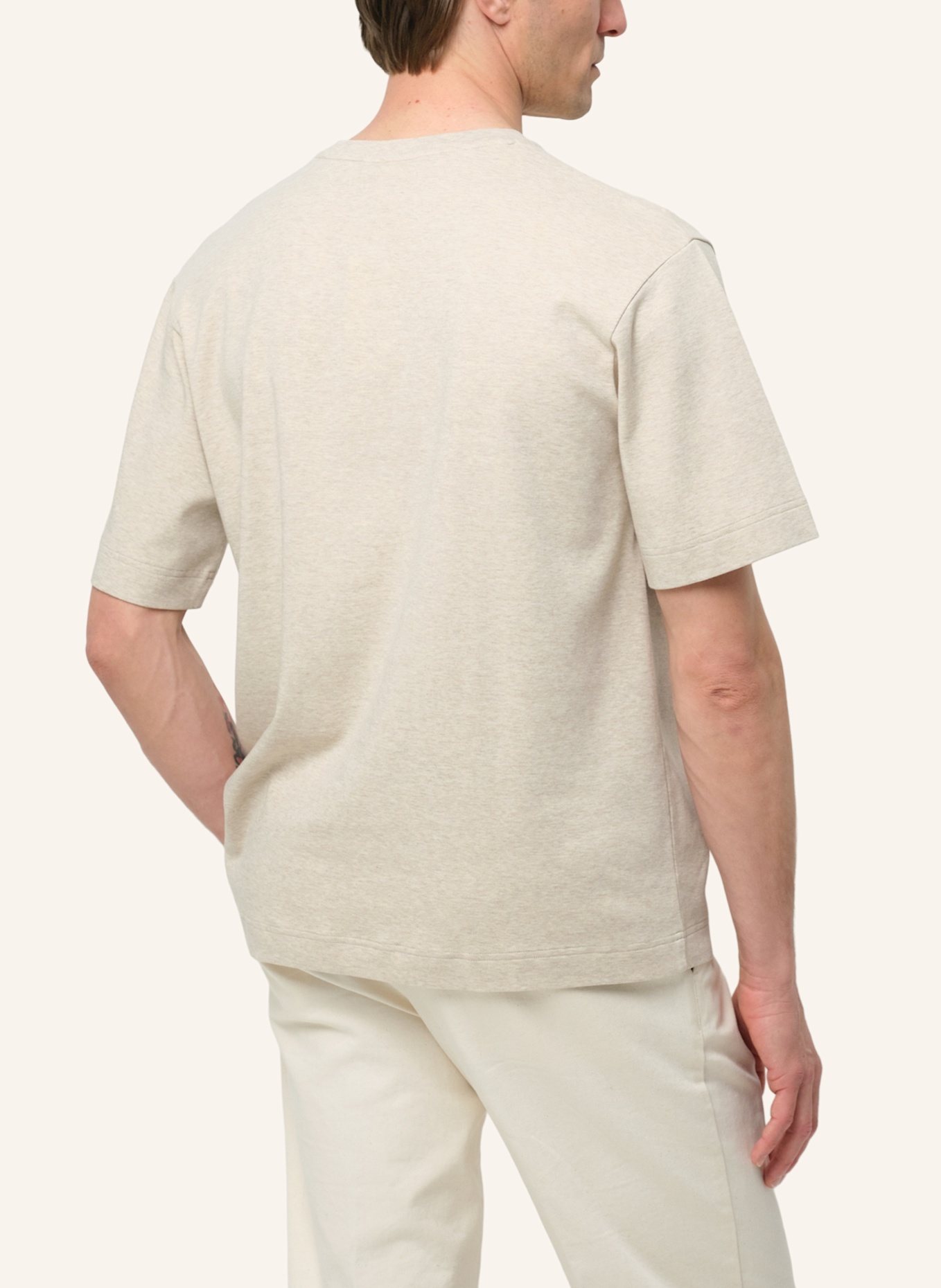 PROFUOMO T-Shirt kurzarm: BEIGE
