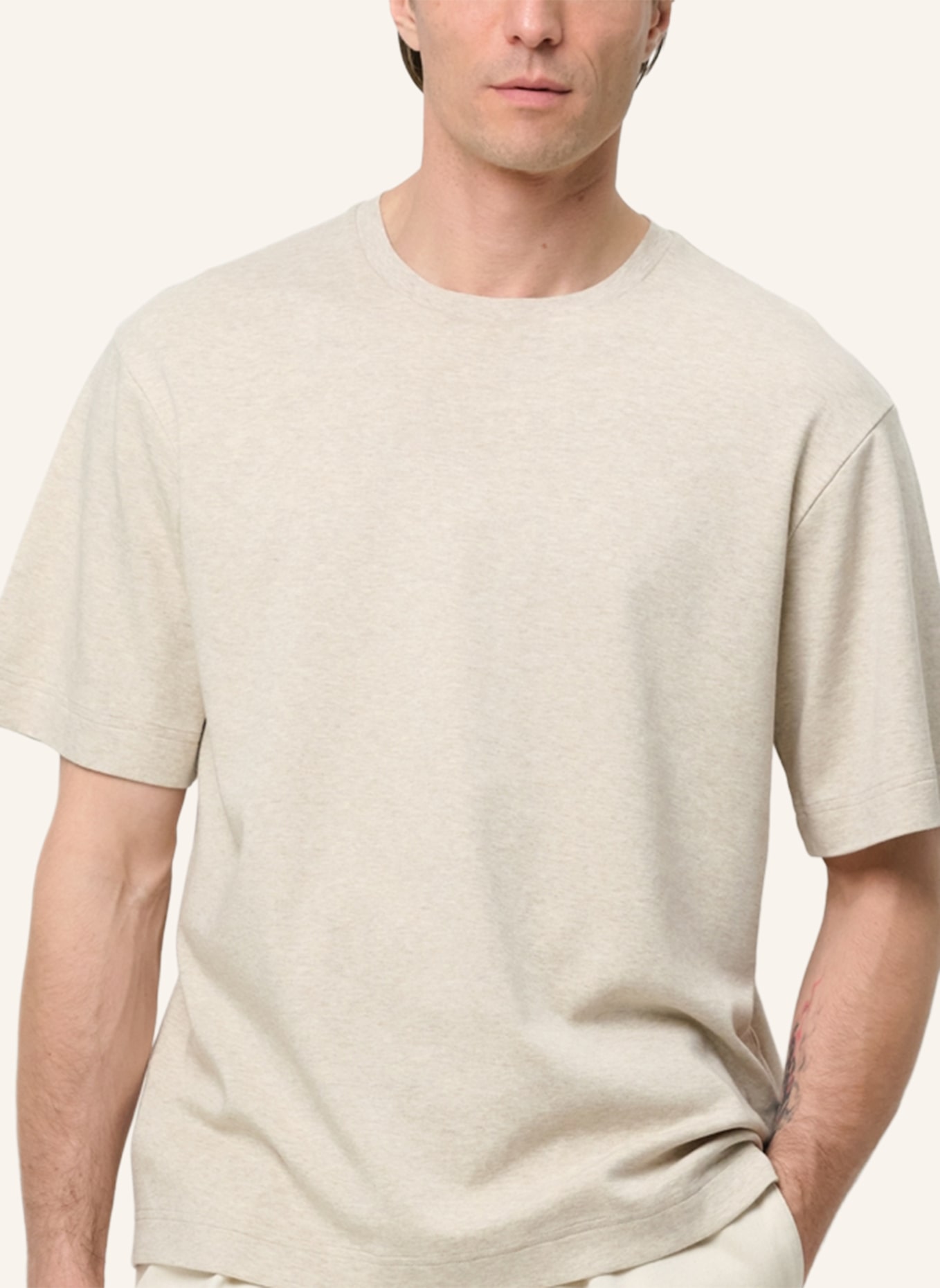 PROFUOMO T-Shirt kurzarm: BEIGE