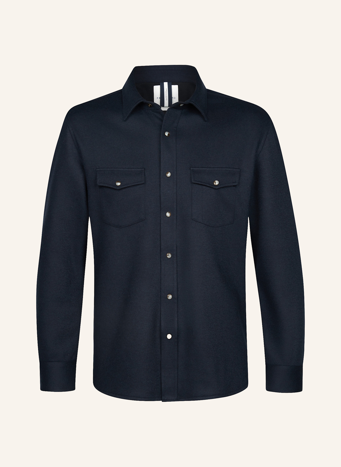 PROFUOMO Herren Overshirt: BLAU