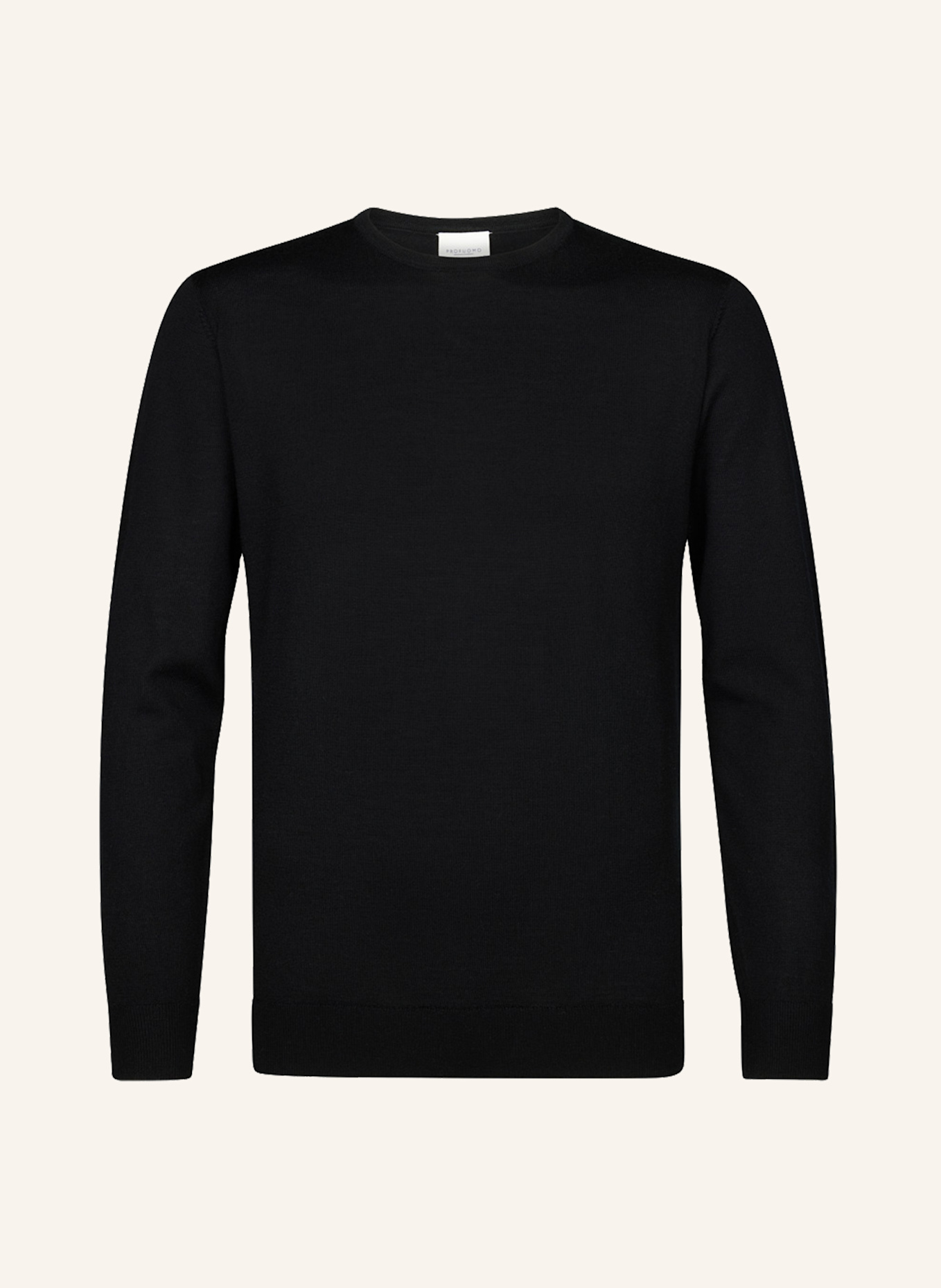PROFUOMO Herren Pullover: SCHWARZ