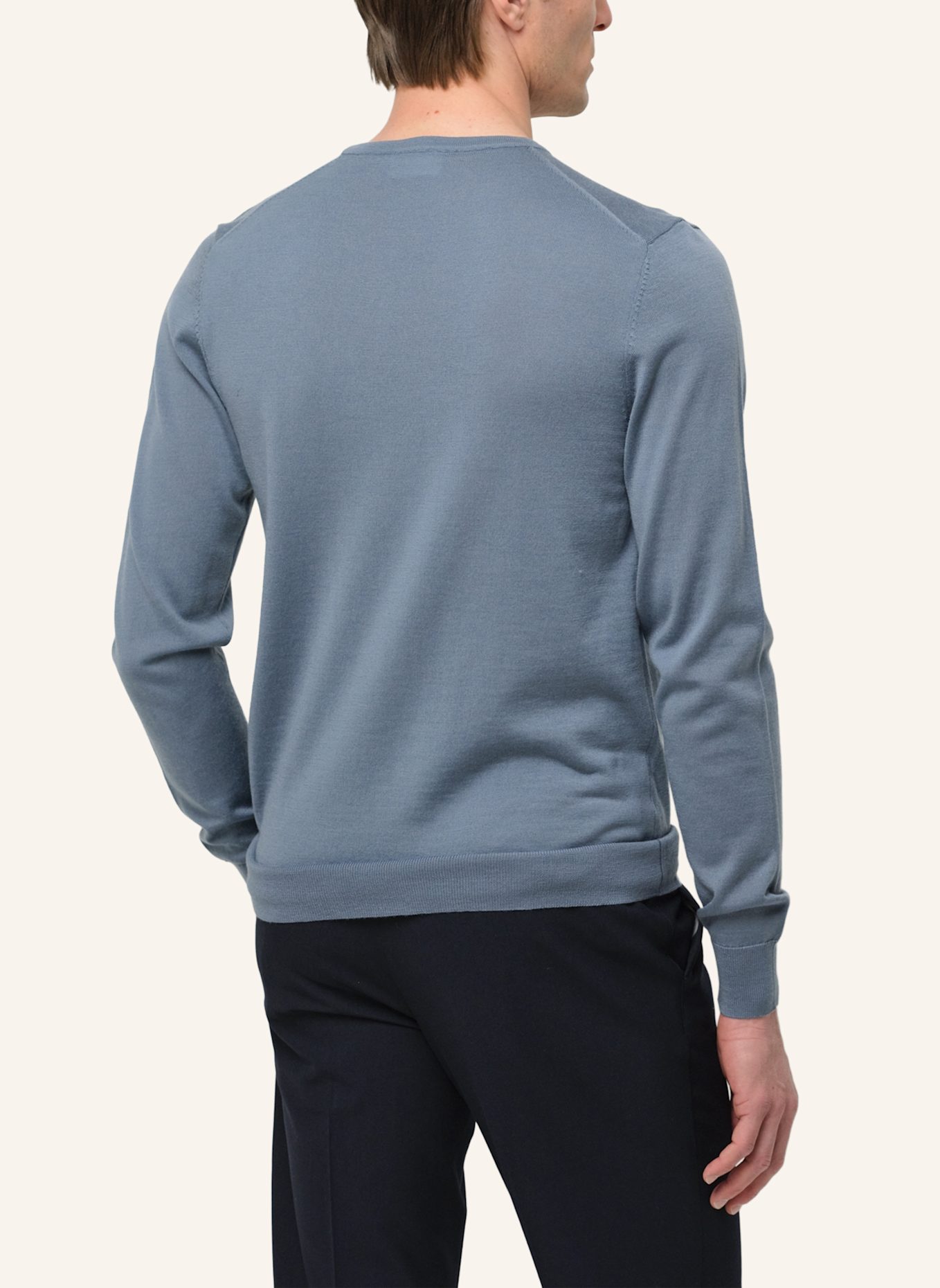 PROFUOMO Herren Pullover: BLAU